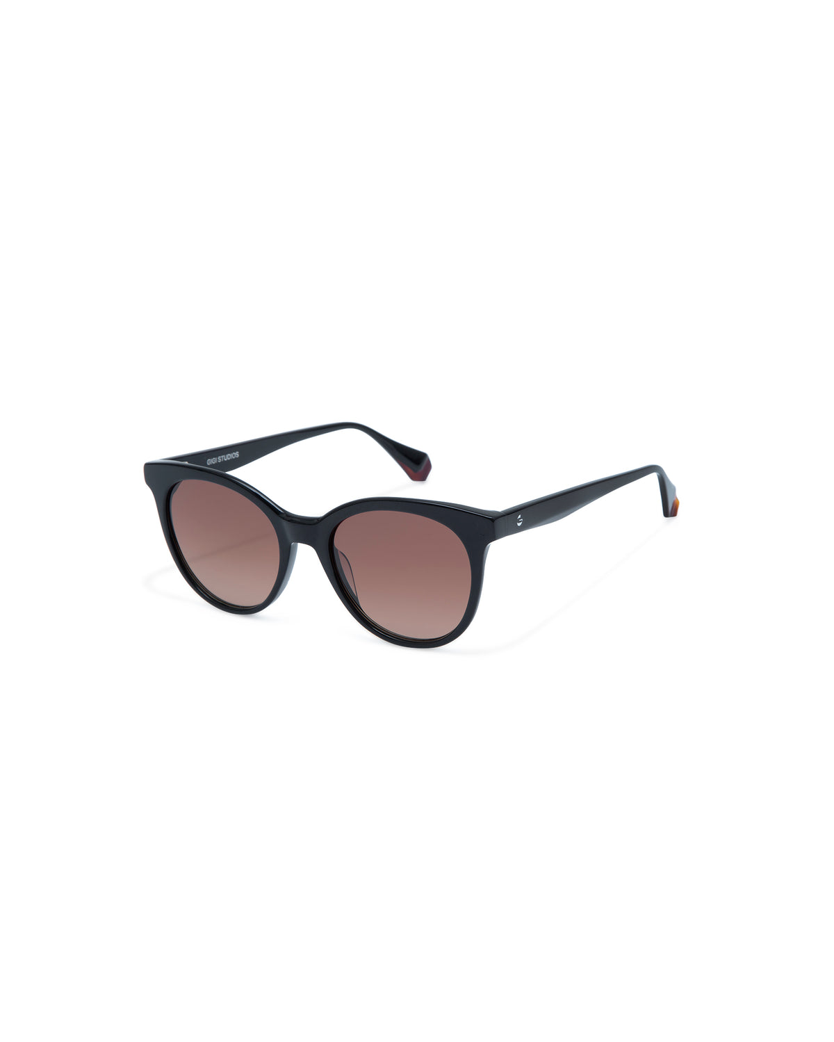 JULIETA: Redondas Acetato Noir sunglasses by GIGI STUDIOS 4323