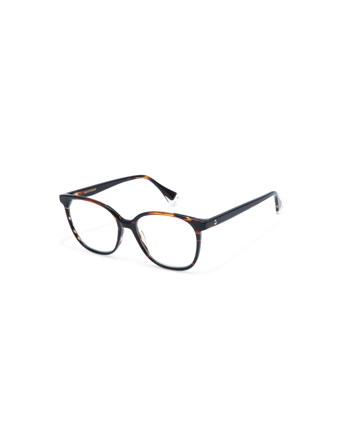 ALMA: Cuadrada Acetato Havana optical glasses by GIGI STUDIOS 4257