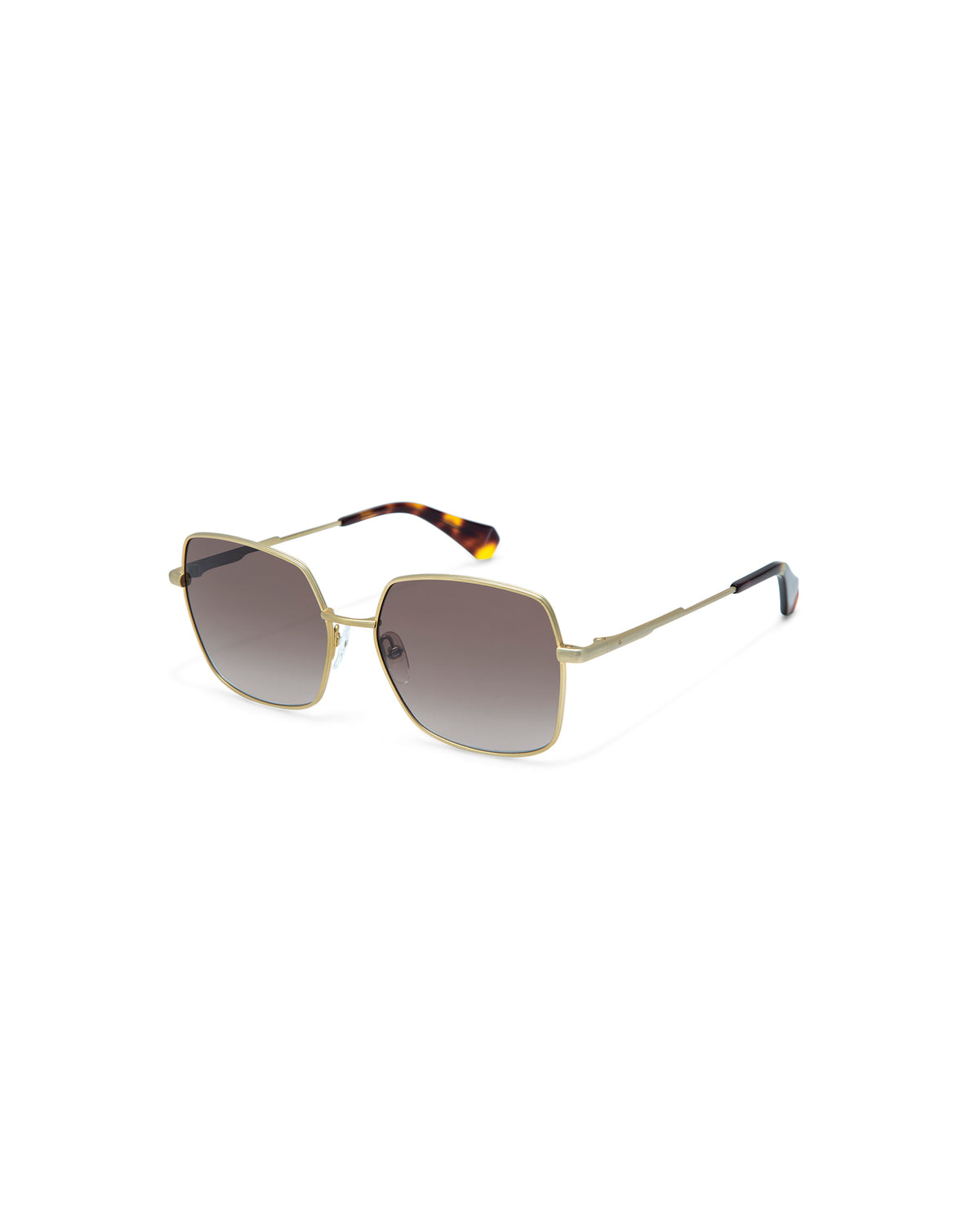 LIORA: Cuadrada Metal Doré sunglasses by GIGI STUDIOS 4458