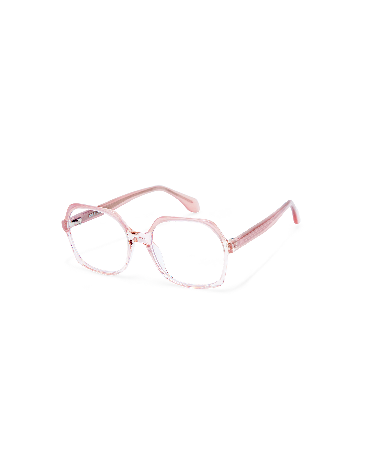 EYA: Geométricas Acetato Rosa optical glasses by GIGI STUDIOS 8888