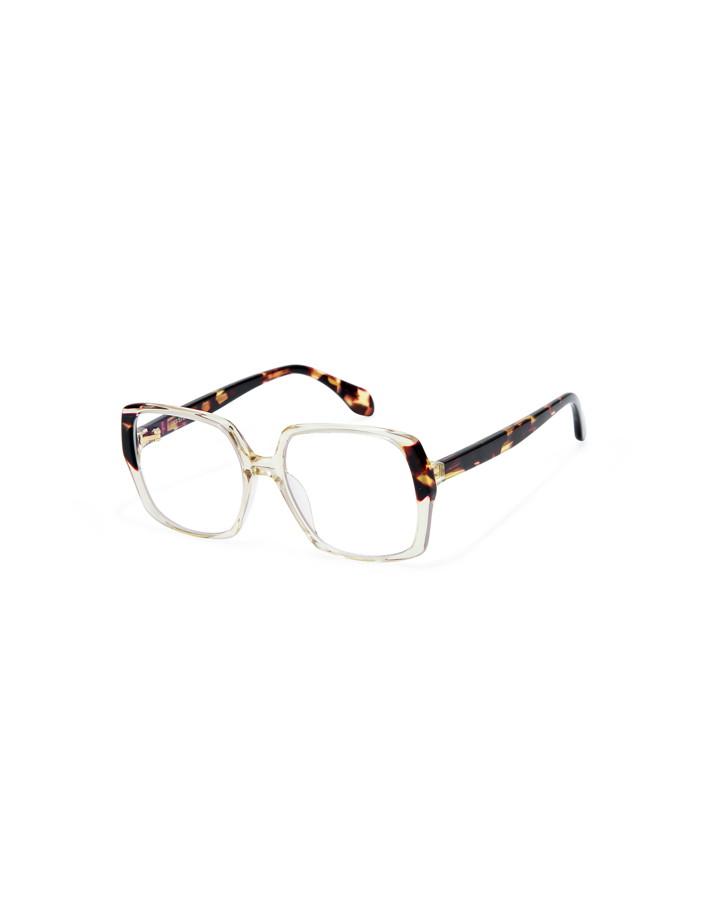 RIA: Cuadrada Acetato Transparente optical glasses by GIGI STUDIOS 8892