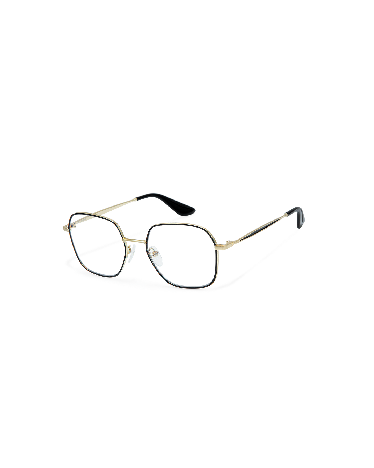 AYA: Geométricas Acetato-Metal Noir optical glasses by GIGI STUDIOS 8913