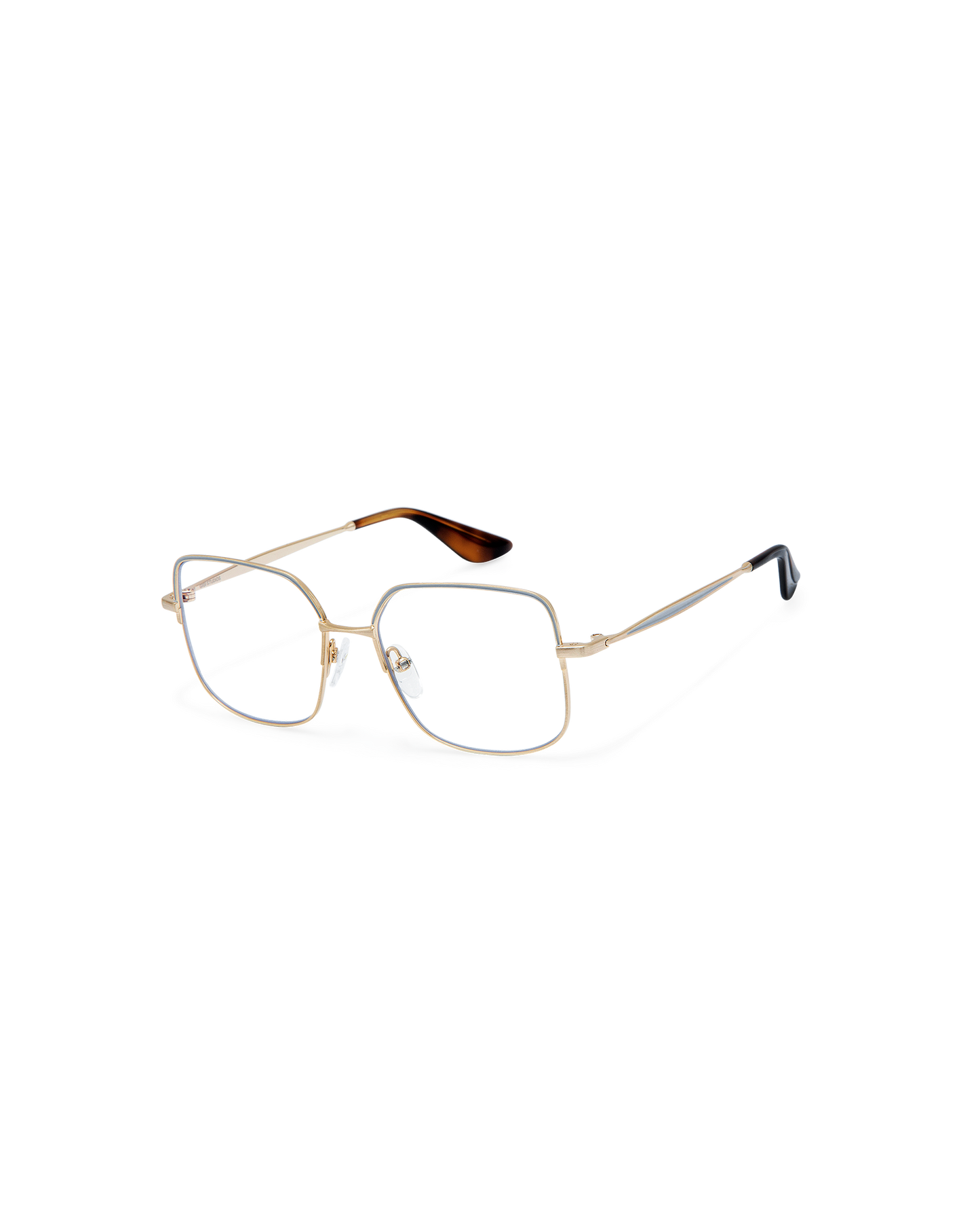 SIA: Cuadrada Acetato-Metal Azul optical glasses by GIGI STUDIOS 8918