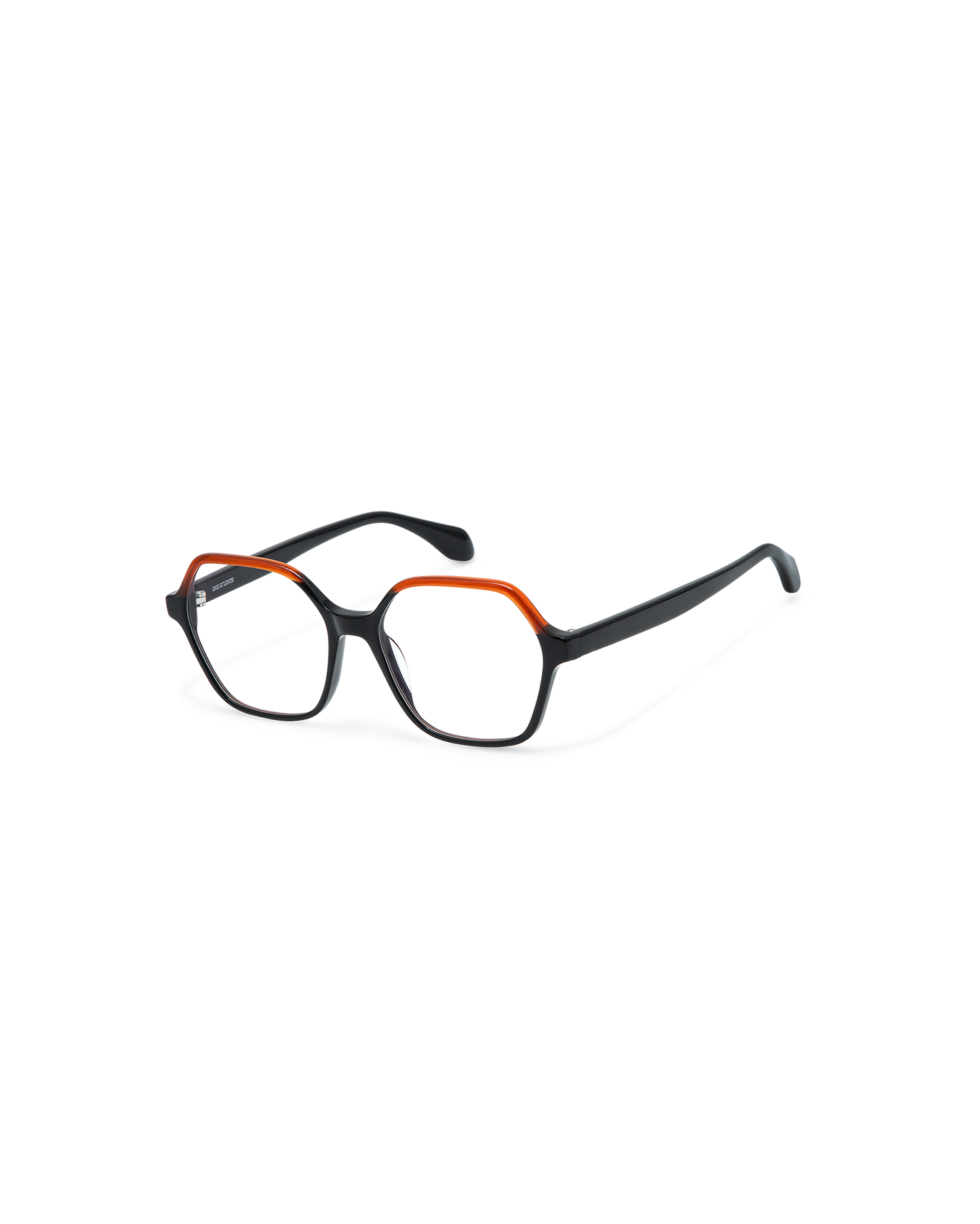 EMI: Geométricas Acetato Noir optical glasses by GIGI STUDIOS 10908