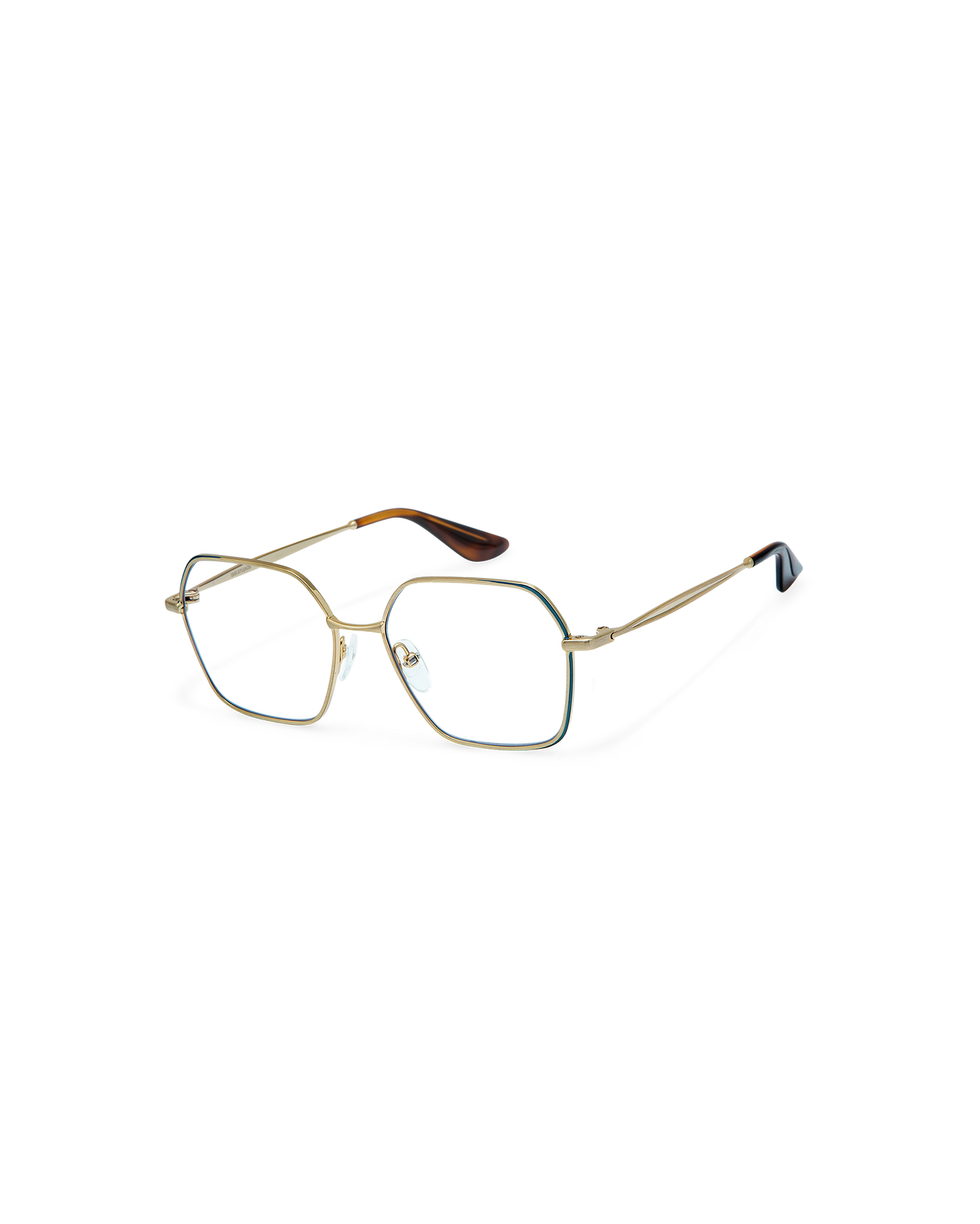 NOE: Geométricas Metal Azul optical glasses by GIGI STUDIOS 10926