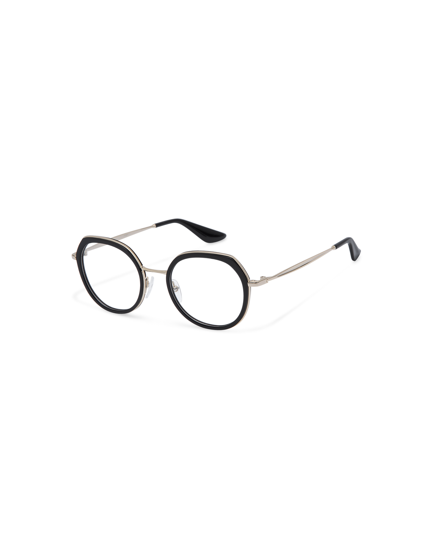 MEI: Redondas Acetato-Metal Noir optical glasses by GIGI STUDIOS 13852