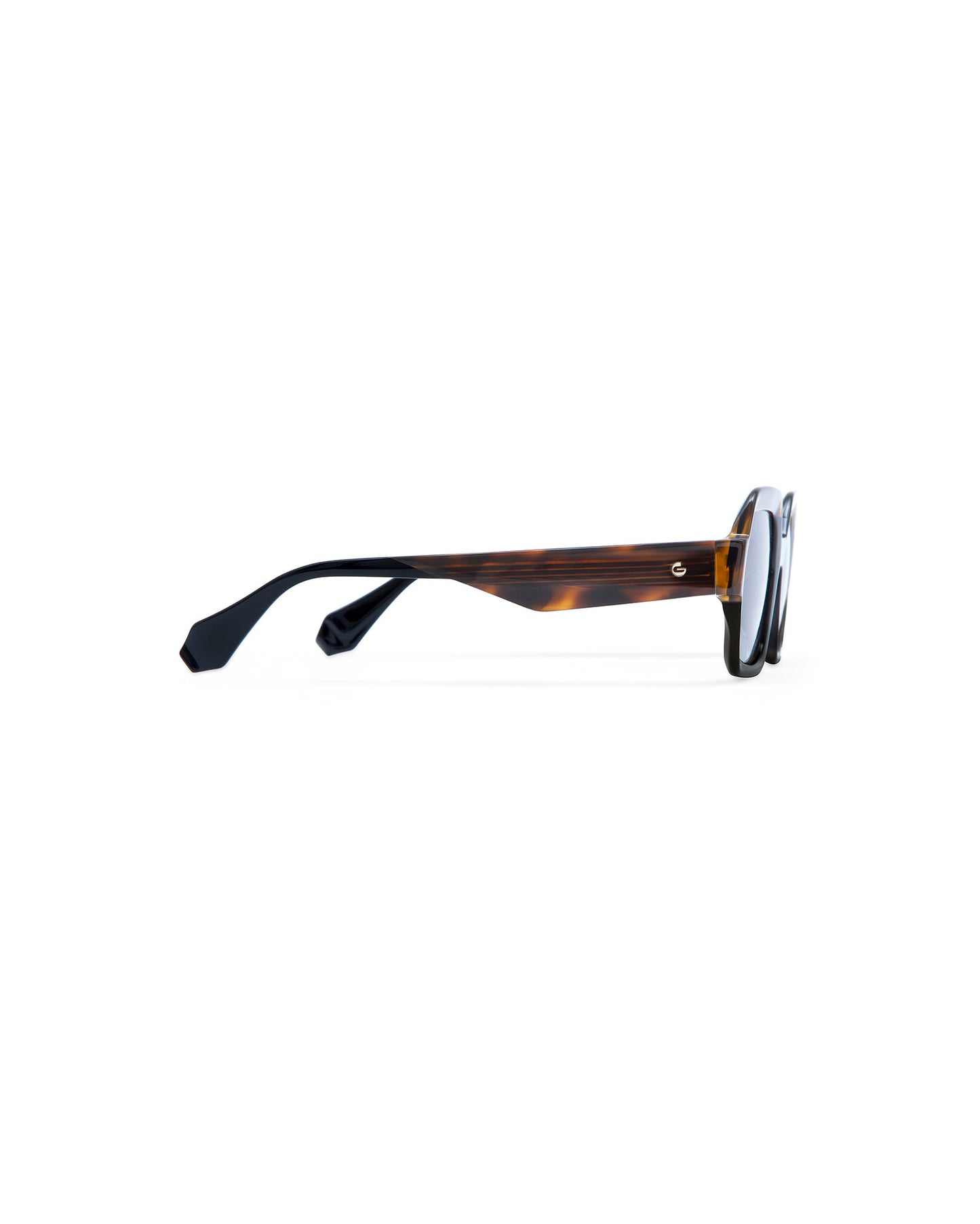 SOLEIL: Cuadrada Acetato Jaune sunglasses by GIGI STUDIOS 358