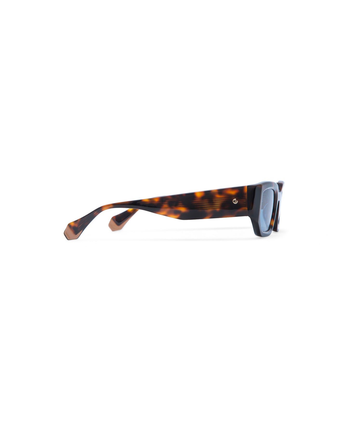 NATALIE II: Rectangular Acetato Havana sunglasses by GIGI STUDIOS 435