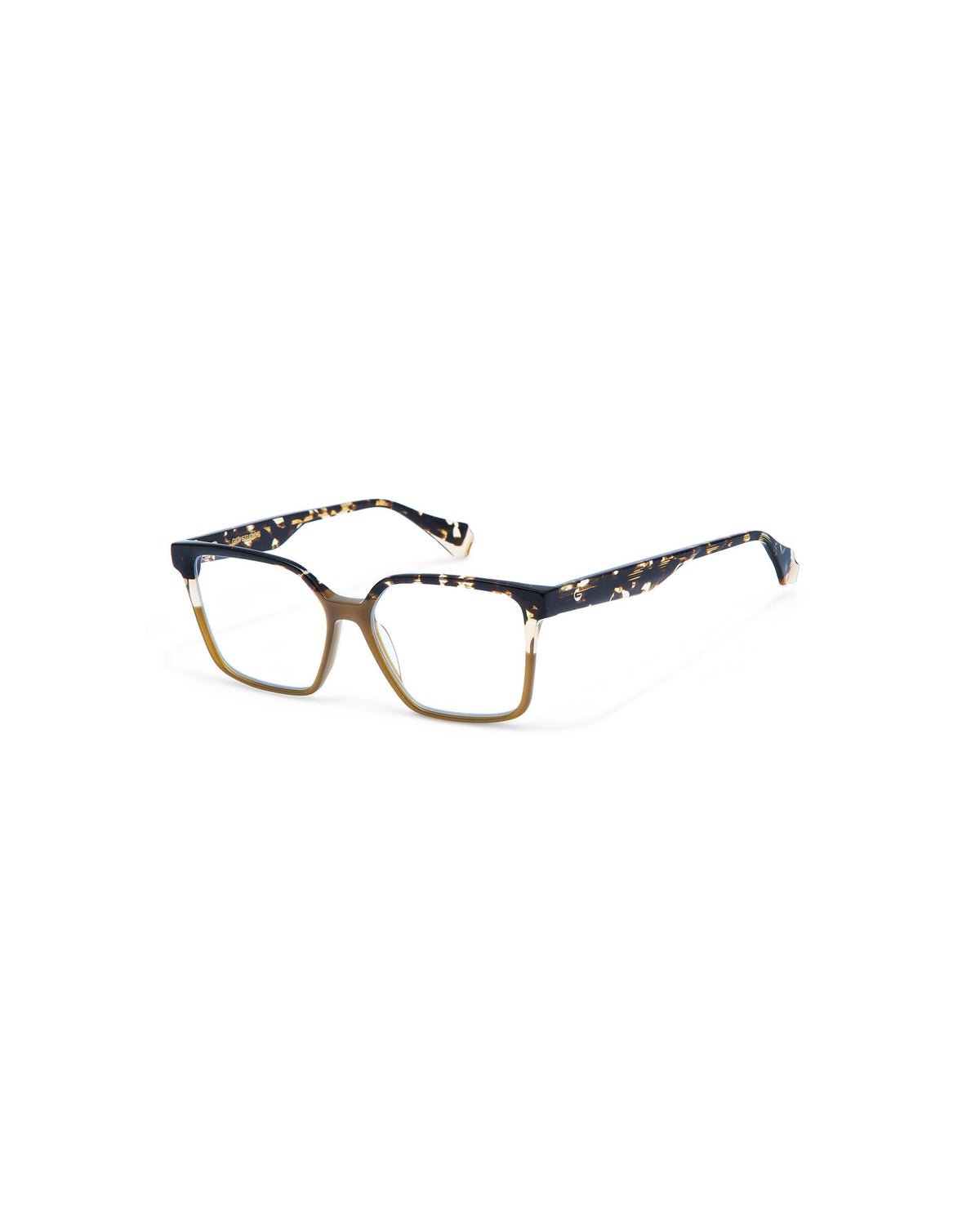 BELLA: Cuadrada Acetato Verde optical glasses by GIGI STUDIOS 481
