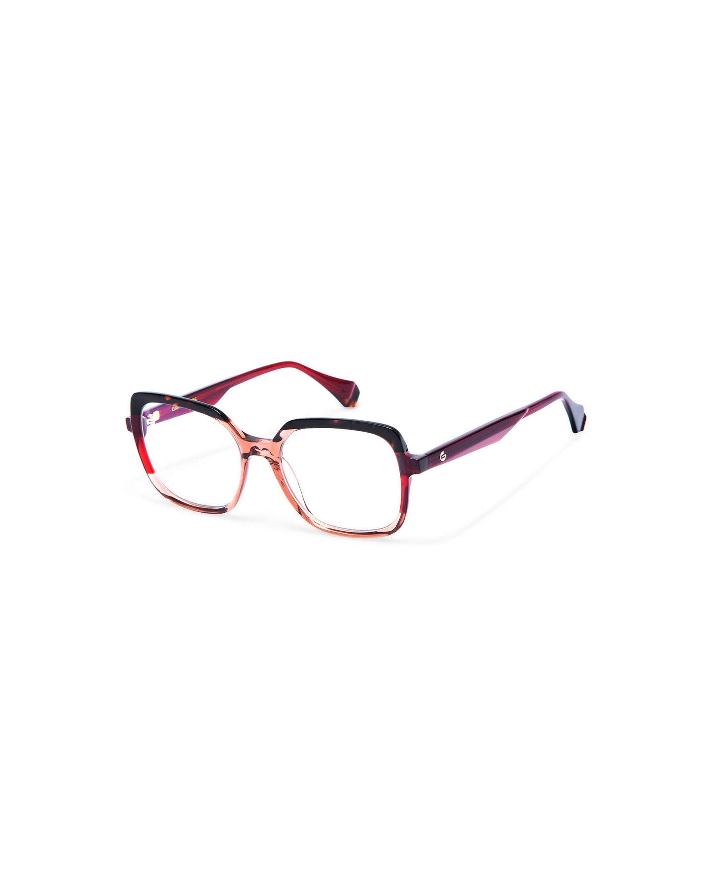 CELIA: Cuadrada Acetato Rosa optical glasses by GIGI STUDIOS 154