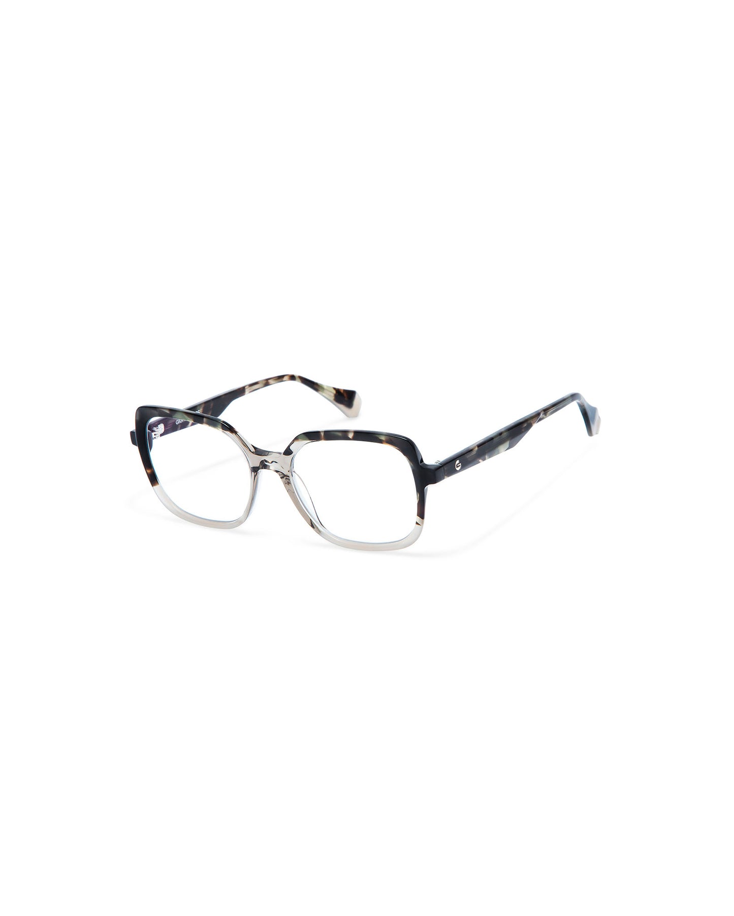 CELIA: Cuadrada Acetato Verde optical glasses by GIGI STUDIOS 201