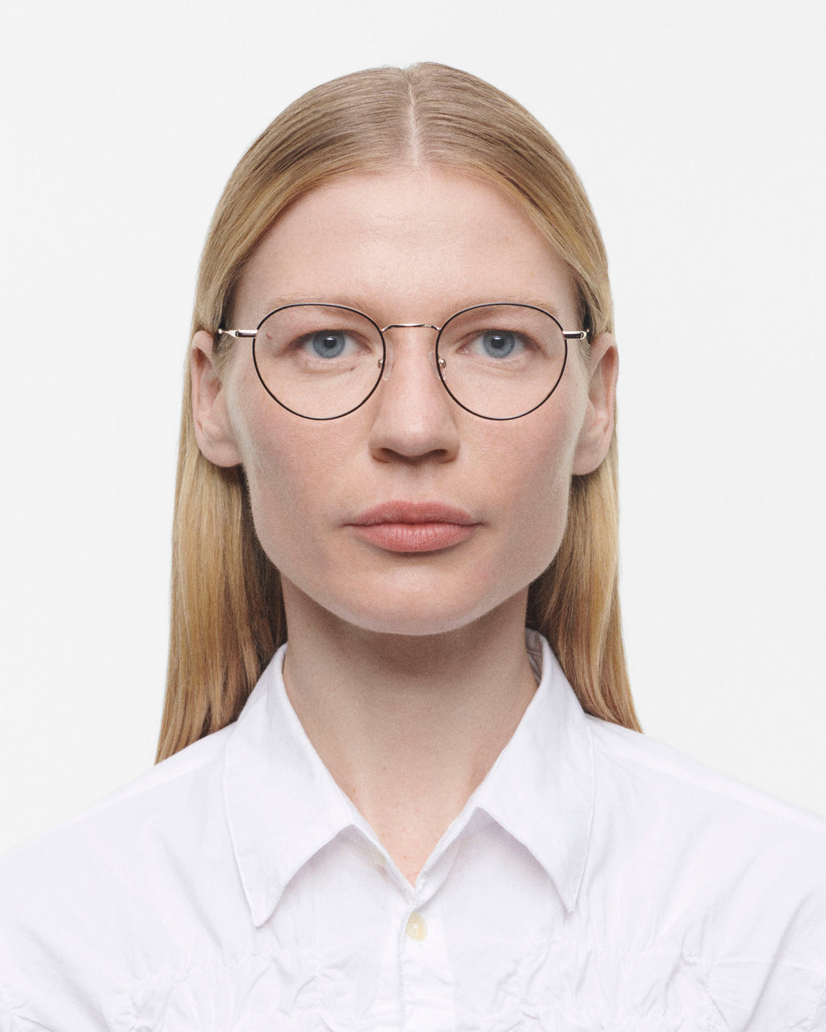QUARTZ: Redondas Metal Noir optical glasses by GIGI STUDIOS 449