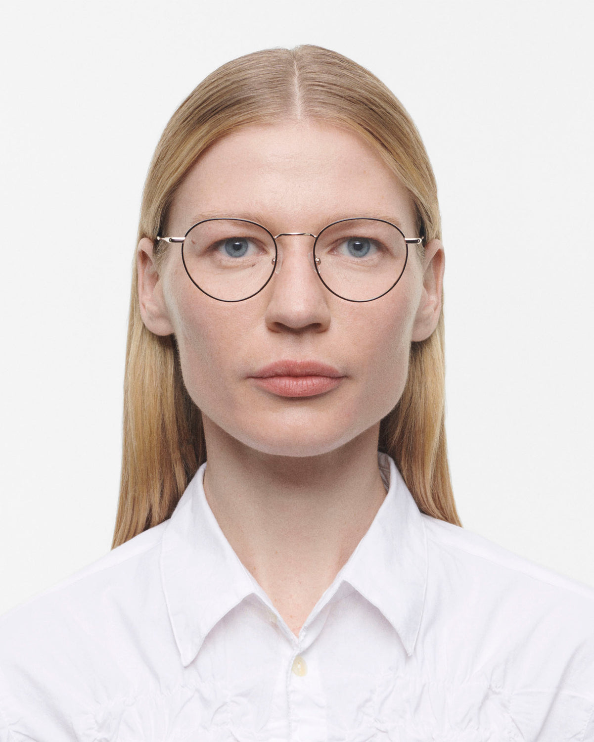 QUARTZ: Redondas Metal Noir optical glasses by GIGI STUDIOS 449