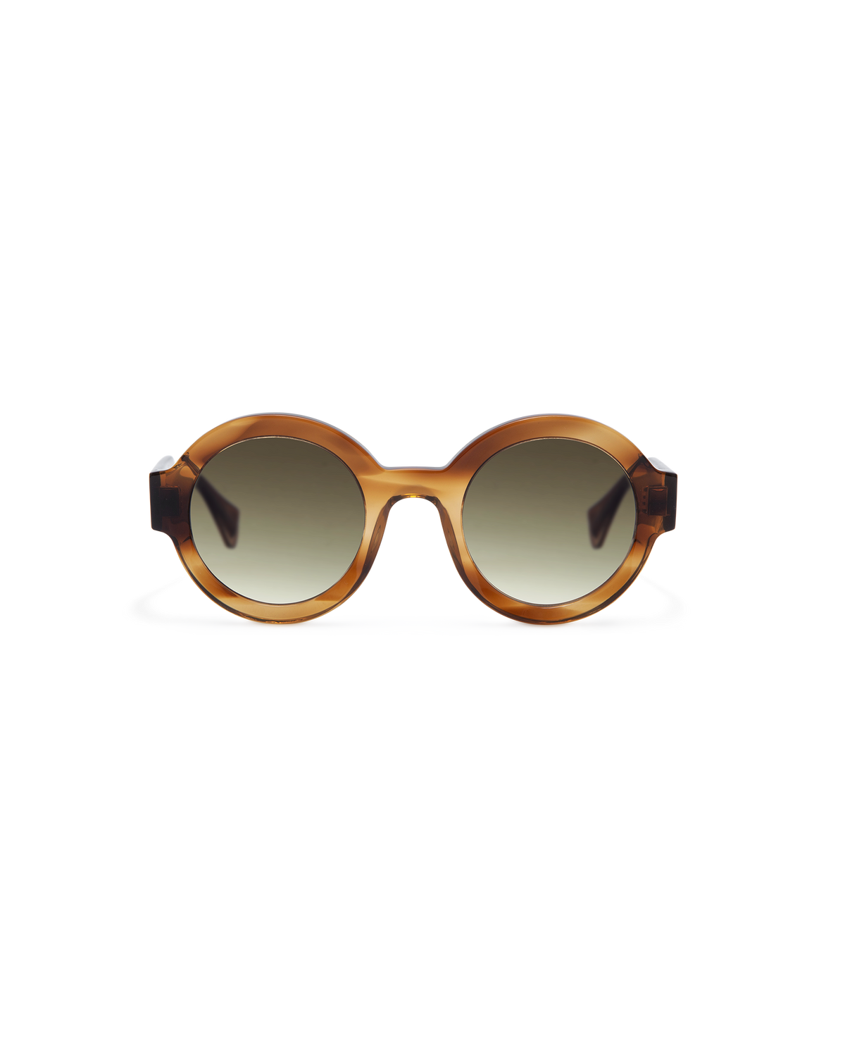 LAURA: Redondas Acetato Marrón sunglasses by GIGI STUDIOS 13506