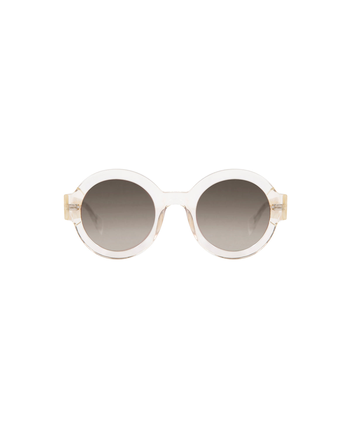 LAURA: Redondas Acetato Marrón sunglasses by GIGI STUDIOS 1655