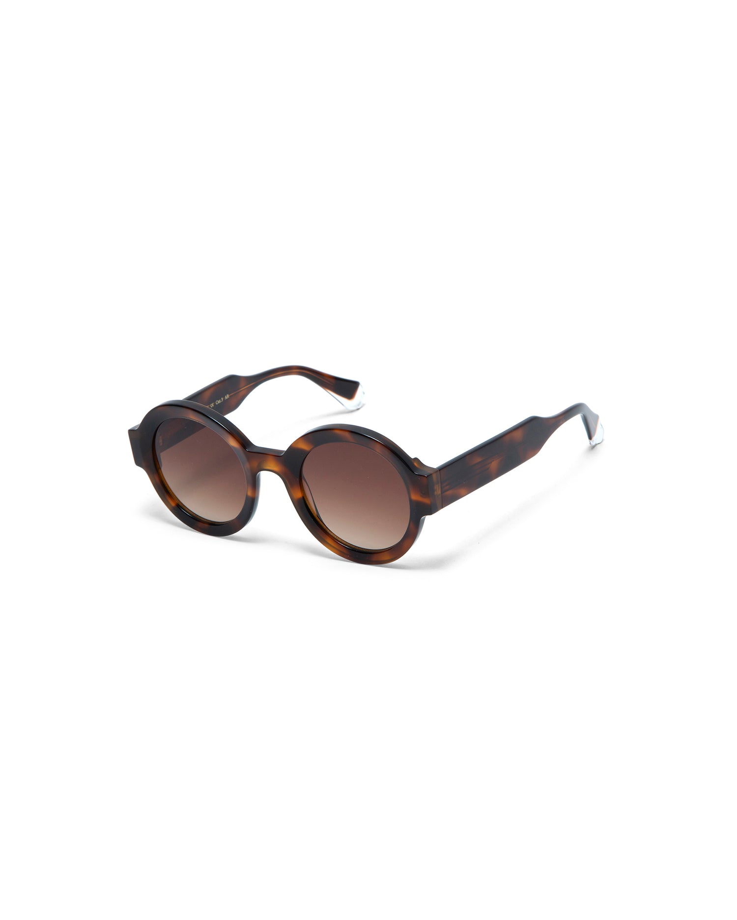 LAURA: Redondas Acetato Havana sunglasses by GIGI STUDIOS 1658