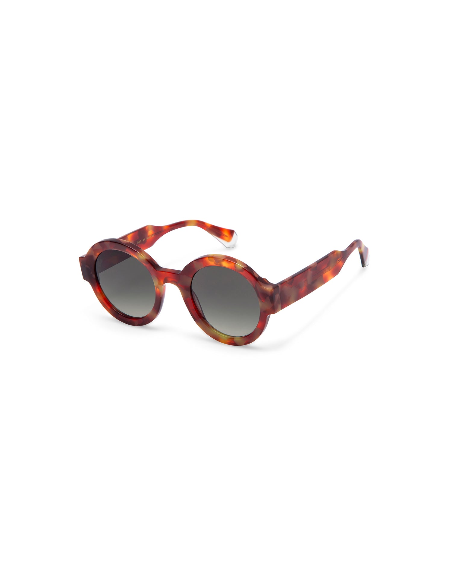 LAURA: Redondas Acetato Marrón sunglasses by GIGI STUDIOS 68