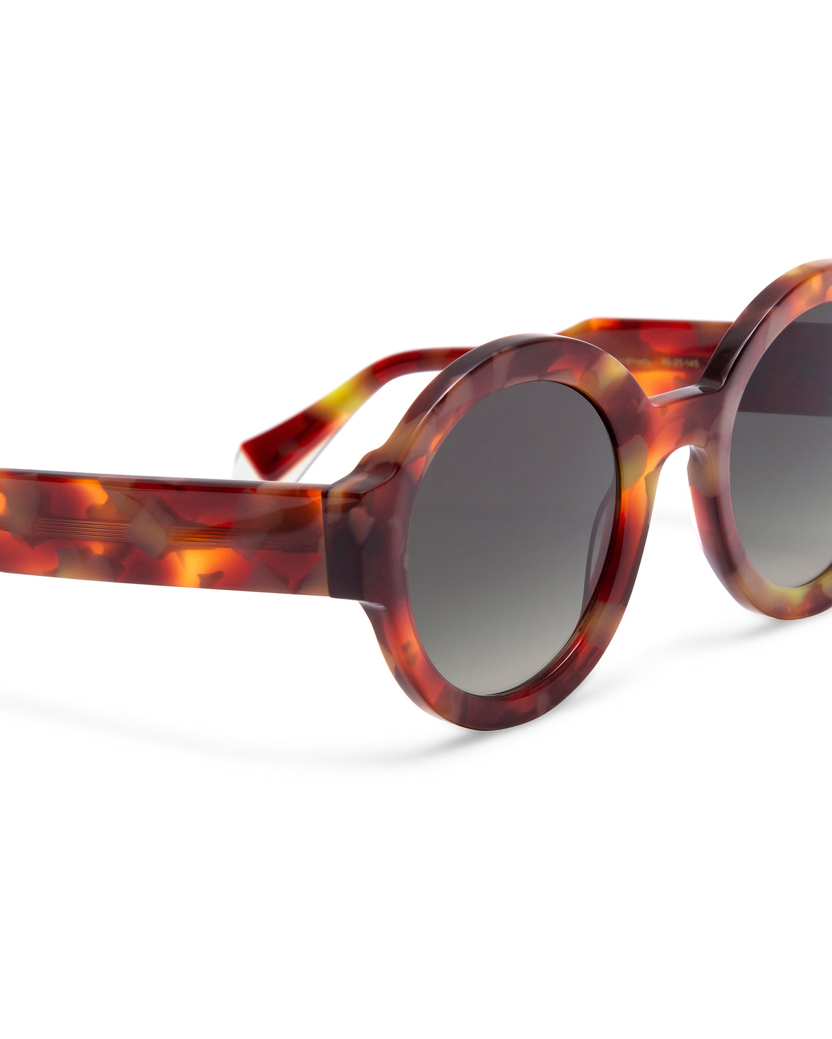 LAURA: Redondas Acetato Marrón sunglasses by GIGI STUDIOS 138