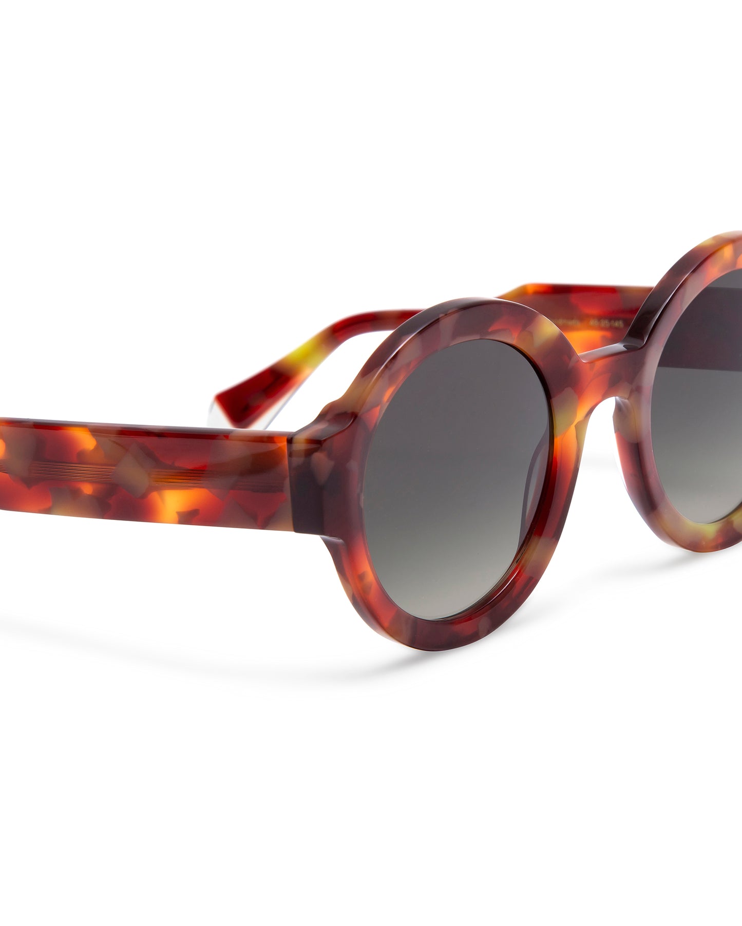 LAURA: Redondas Acetato Marrón sunglasses by GIGI STUDIOS 138