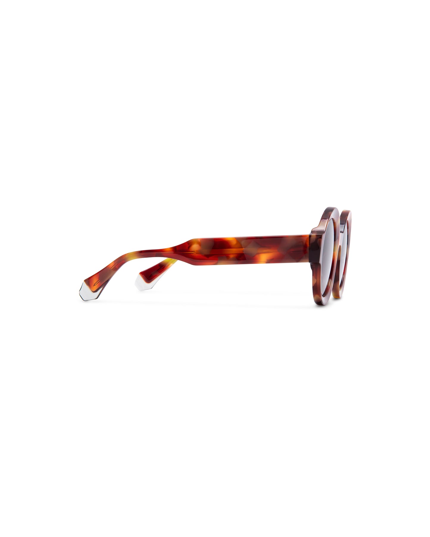 LAURA: Redondas Acetato Marrón sunglasses by GIGI STUDIOS 139