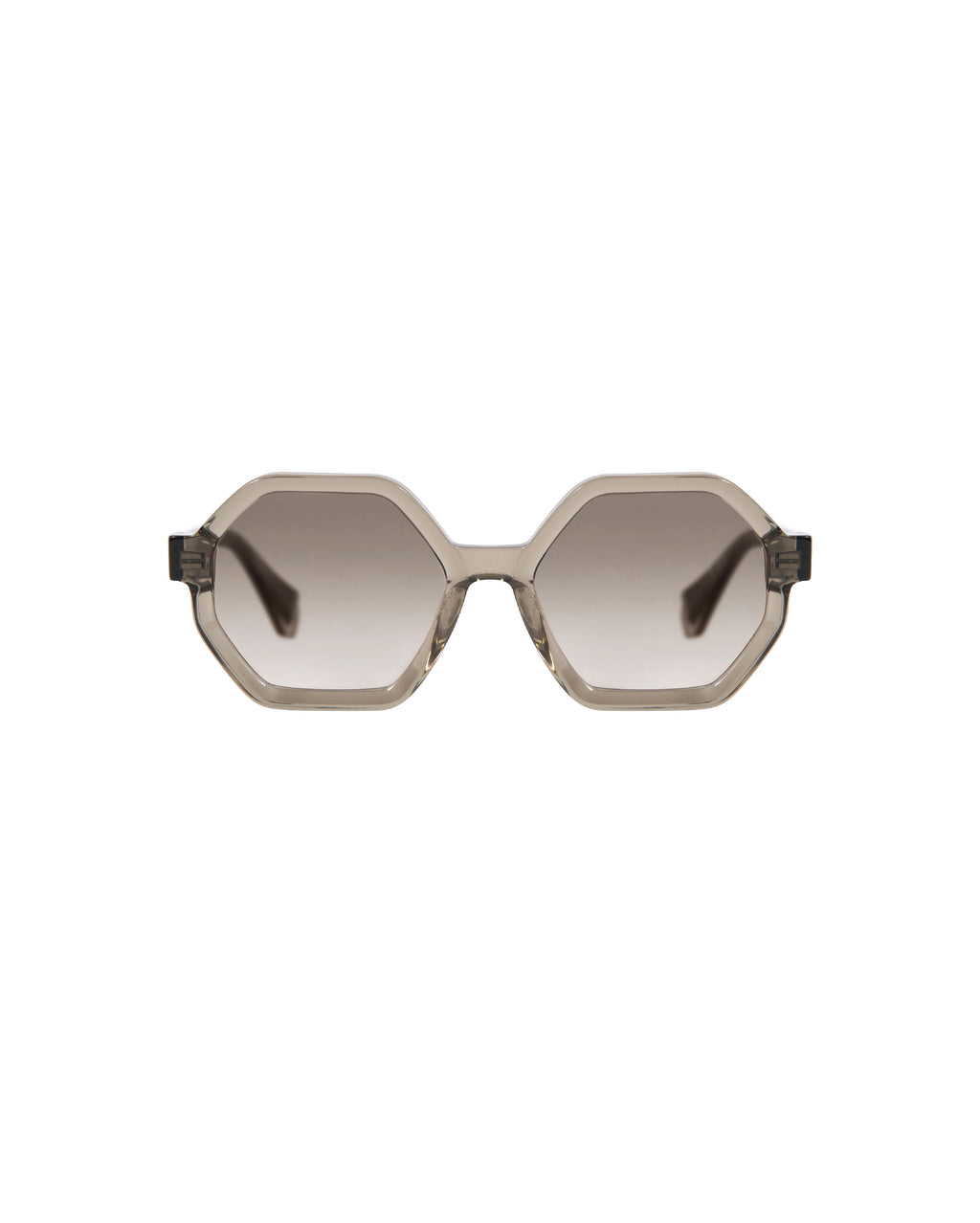 SHIRLEY: Geométricas Acetato Marrón sunglasses by GIGI STUDIOS 1693