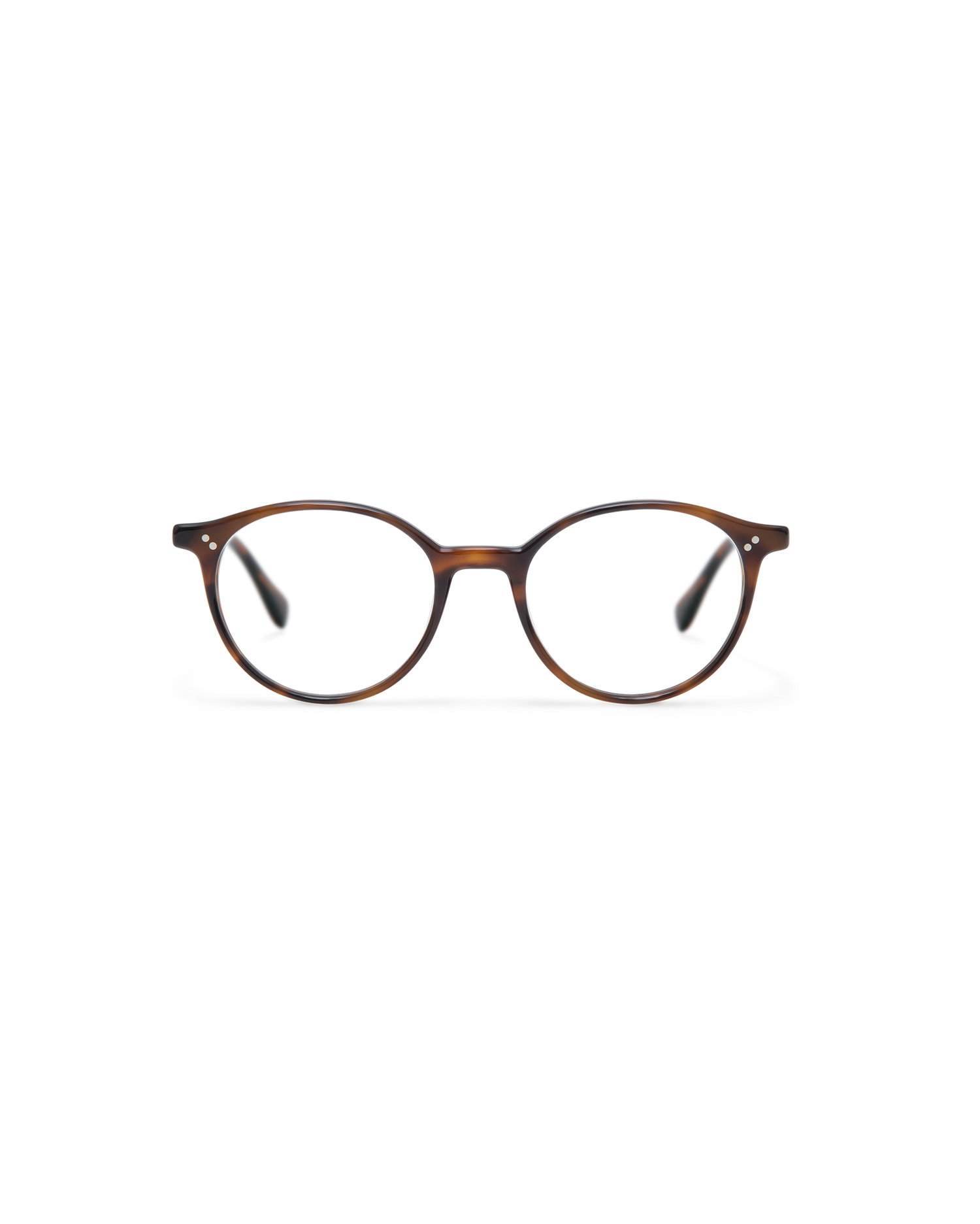 Brooks: Redondas Acetato Havana optical glasses by GIGI STUDIOS 13508