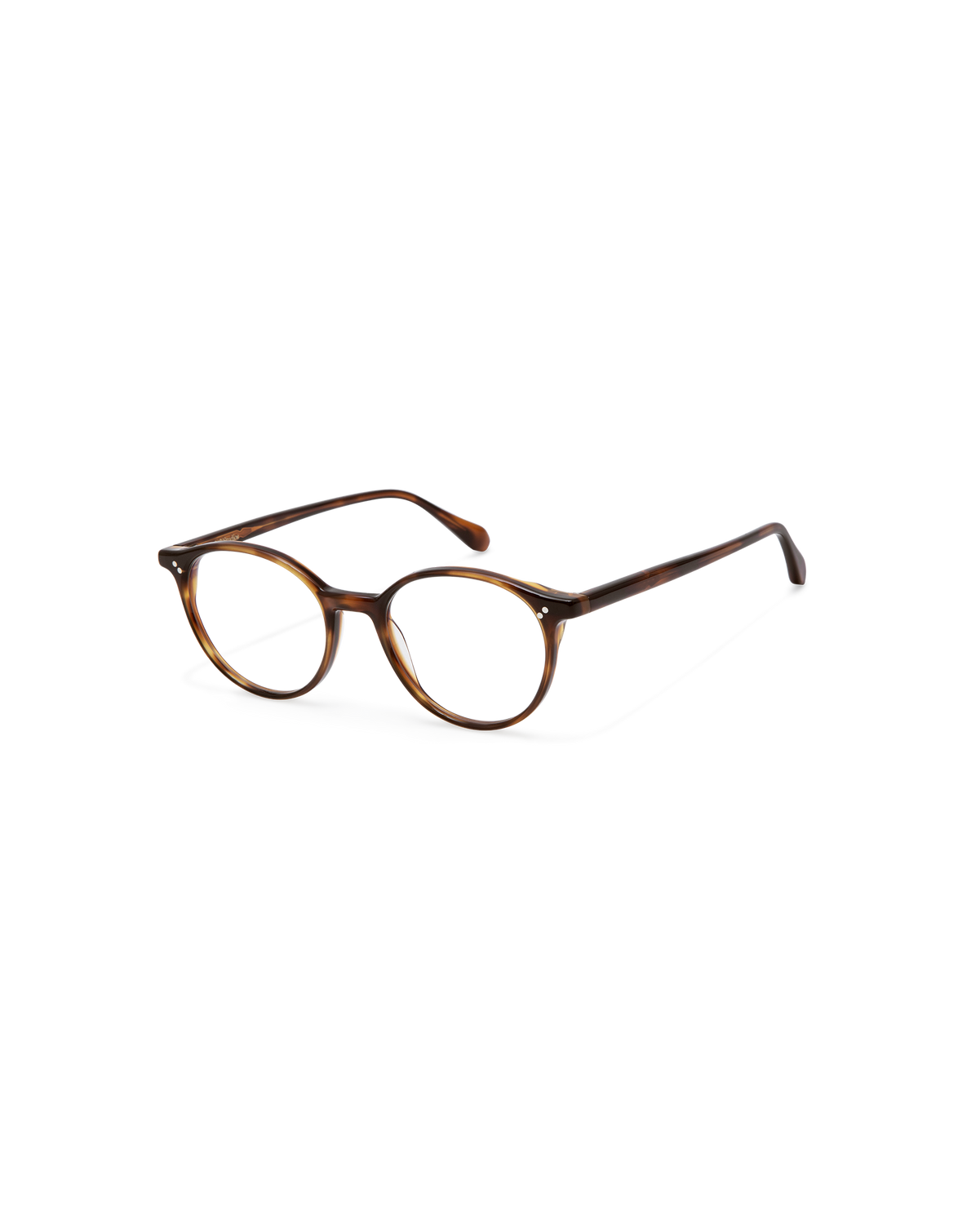 Brooks: Redondas Acetato Havana optical glasses by GIGI STUDIOS 13509