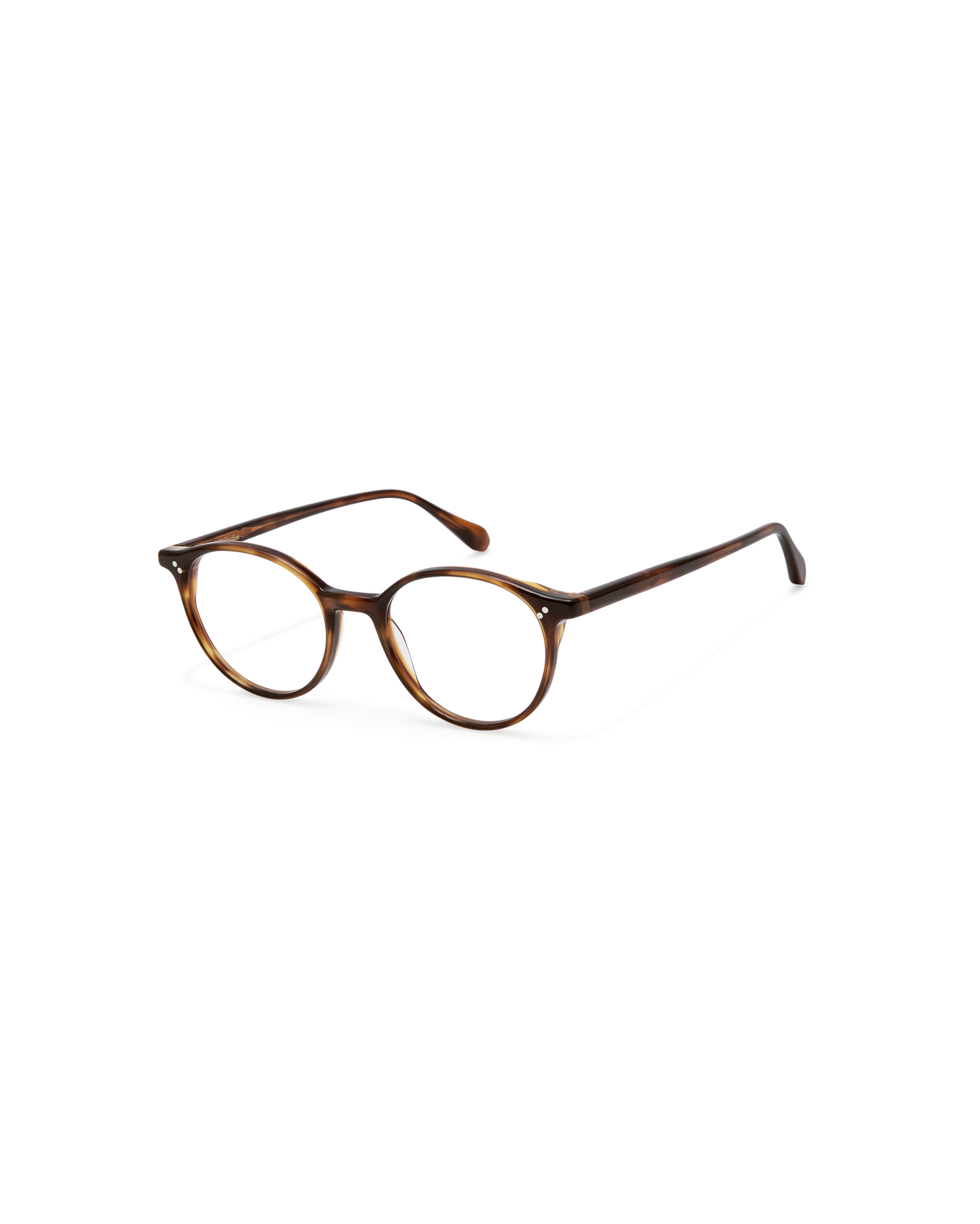 Brooks: Redondas Acetato Havana optical glasses by GIGI STUDIOS 13509