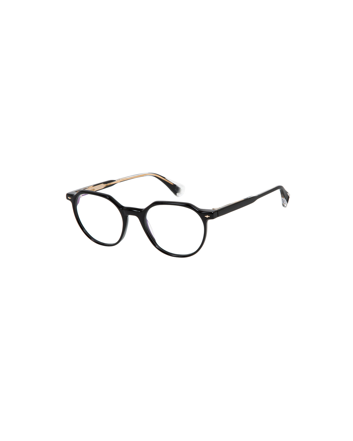 LYNCH: Redondas Acetato Noir optical glasses by GIGI STUDIOS 1937