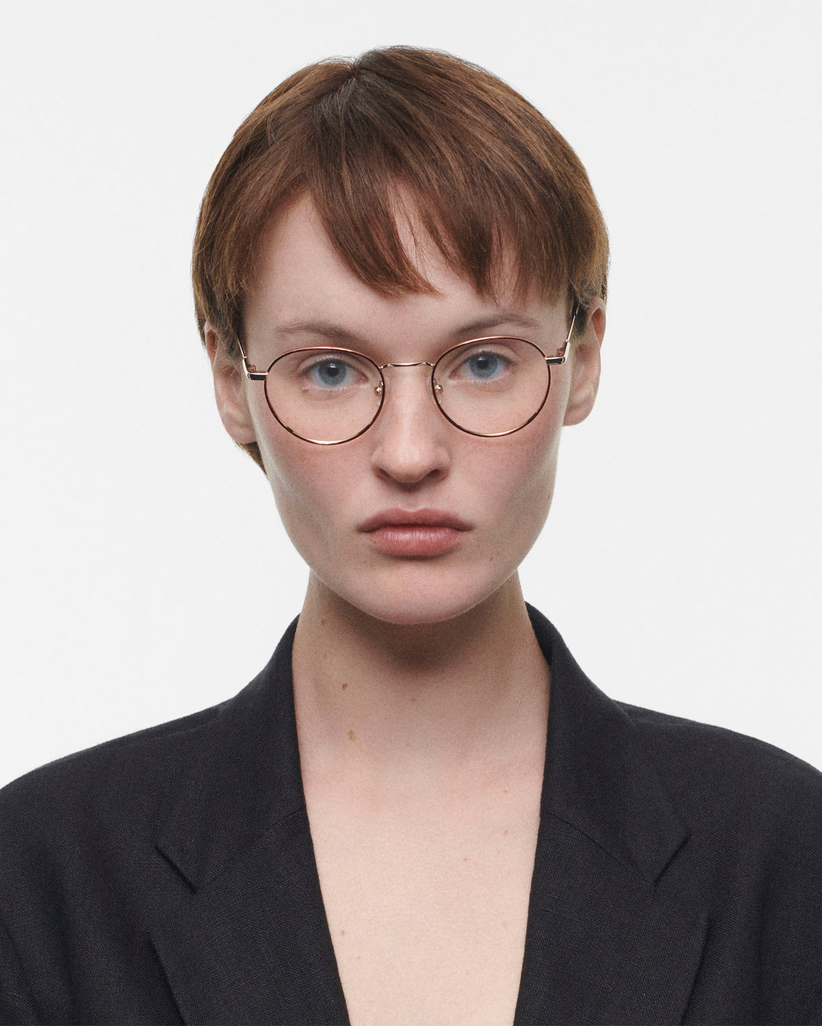 ABBEY: Redondas Metal Havana optical glasses by GIGI STUDIOS 477