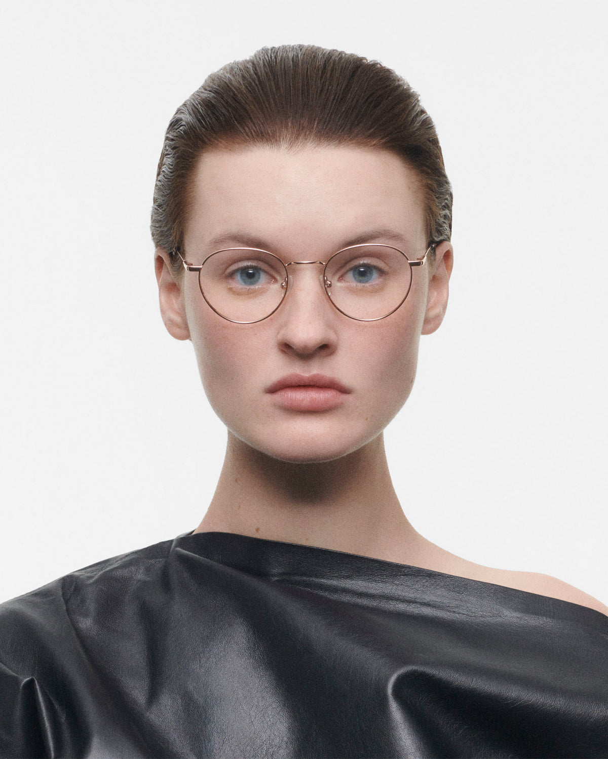 ABBEY: Redondas Metal Rosa optical glasses by GIGI STUDIOS 479