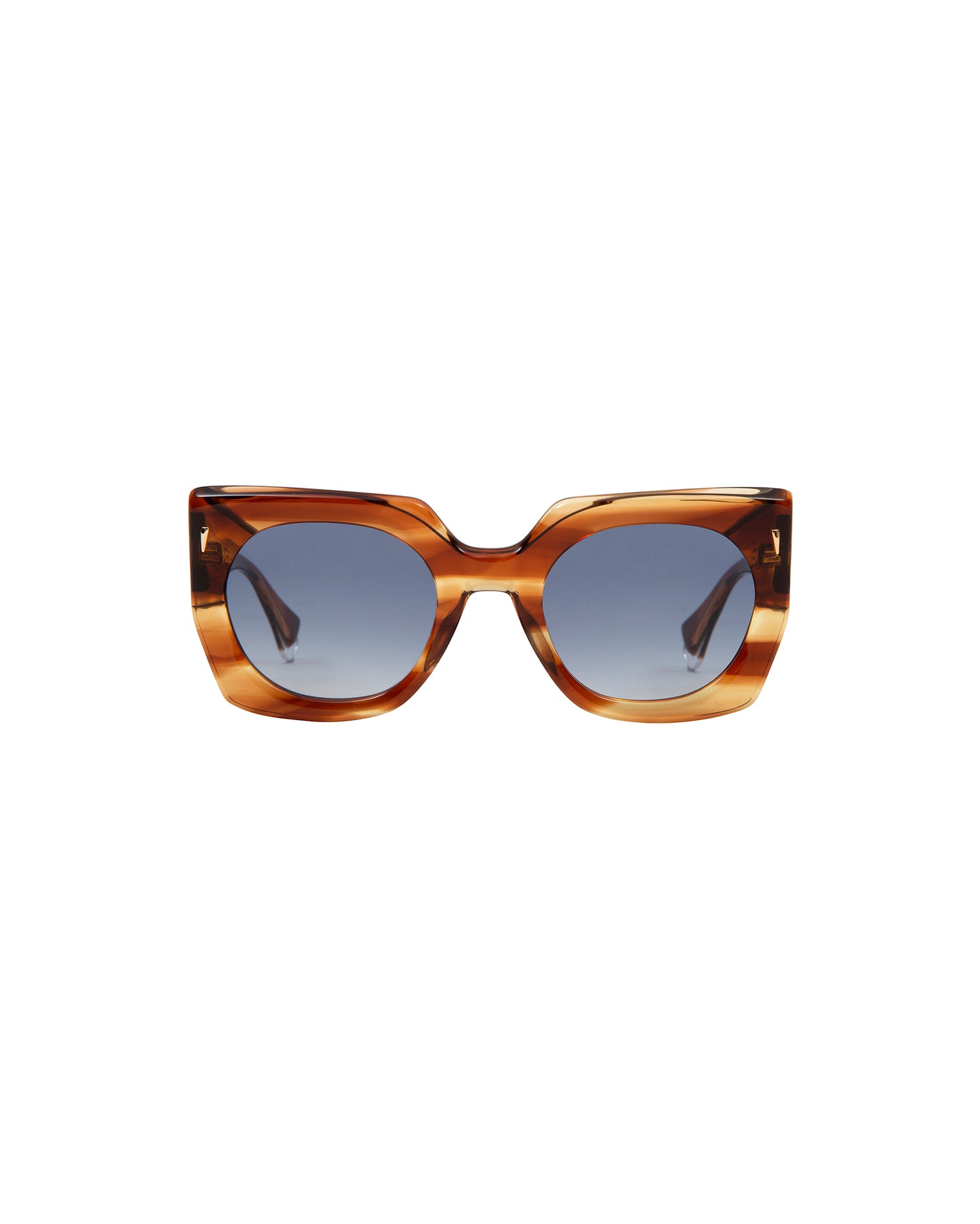 HARPER: Cuadrada Acetato Havana sunglasses by GIGI STUDIOS 2350