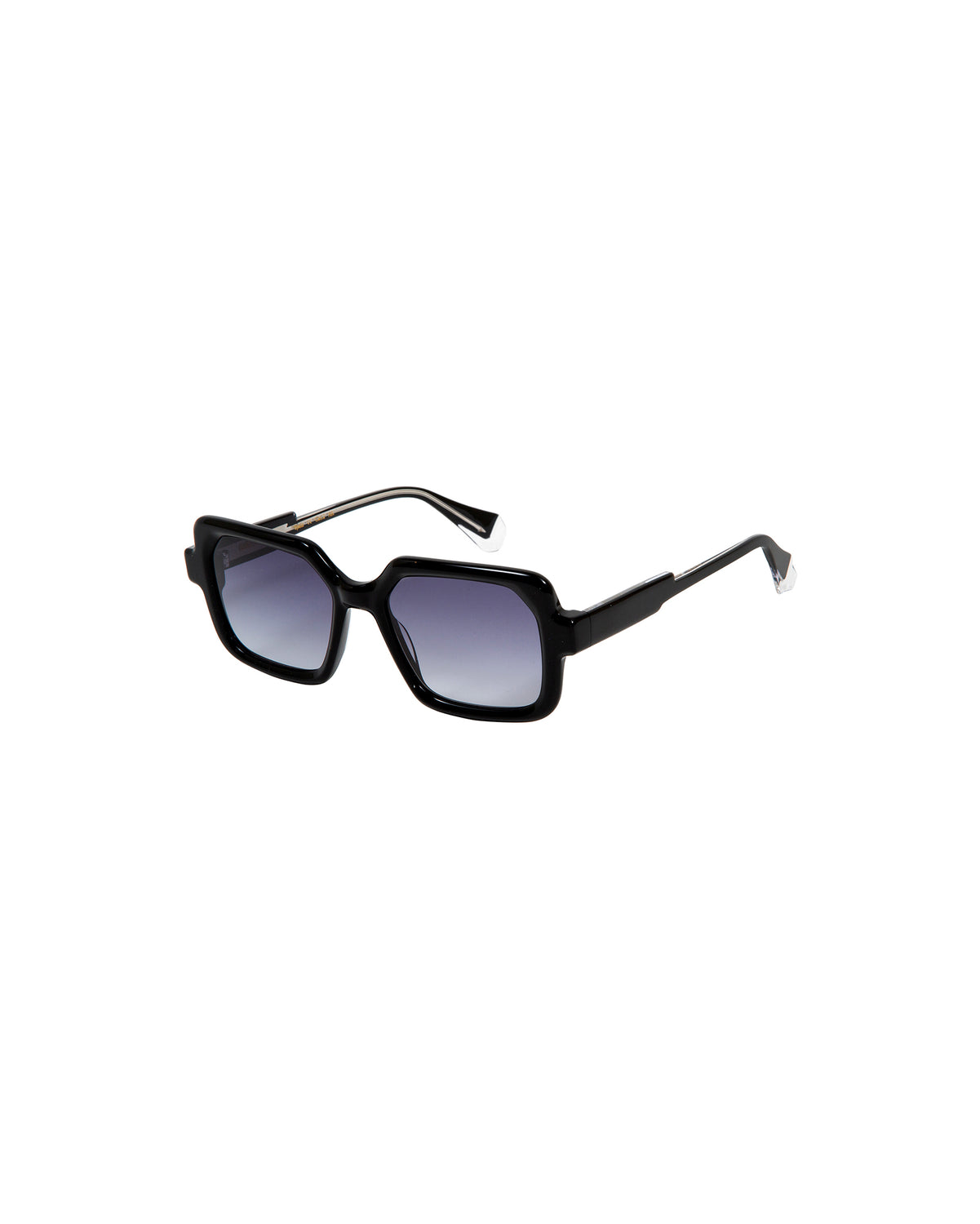 ALEXIA: Cuadrada Acetato Noir sunglasses by GIGI STUDIOS 2562