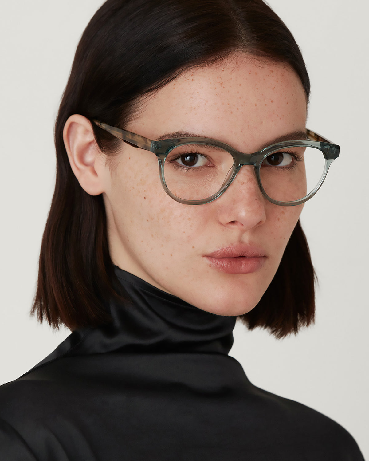 ANNIE: Redondas Acetato Azul optical glasses by GIGI STUDIOS 3369