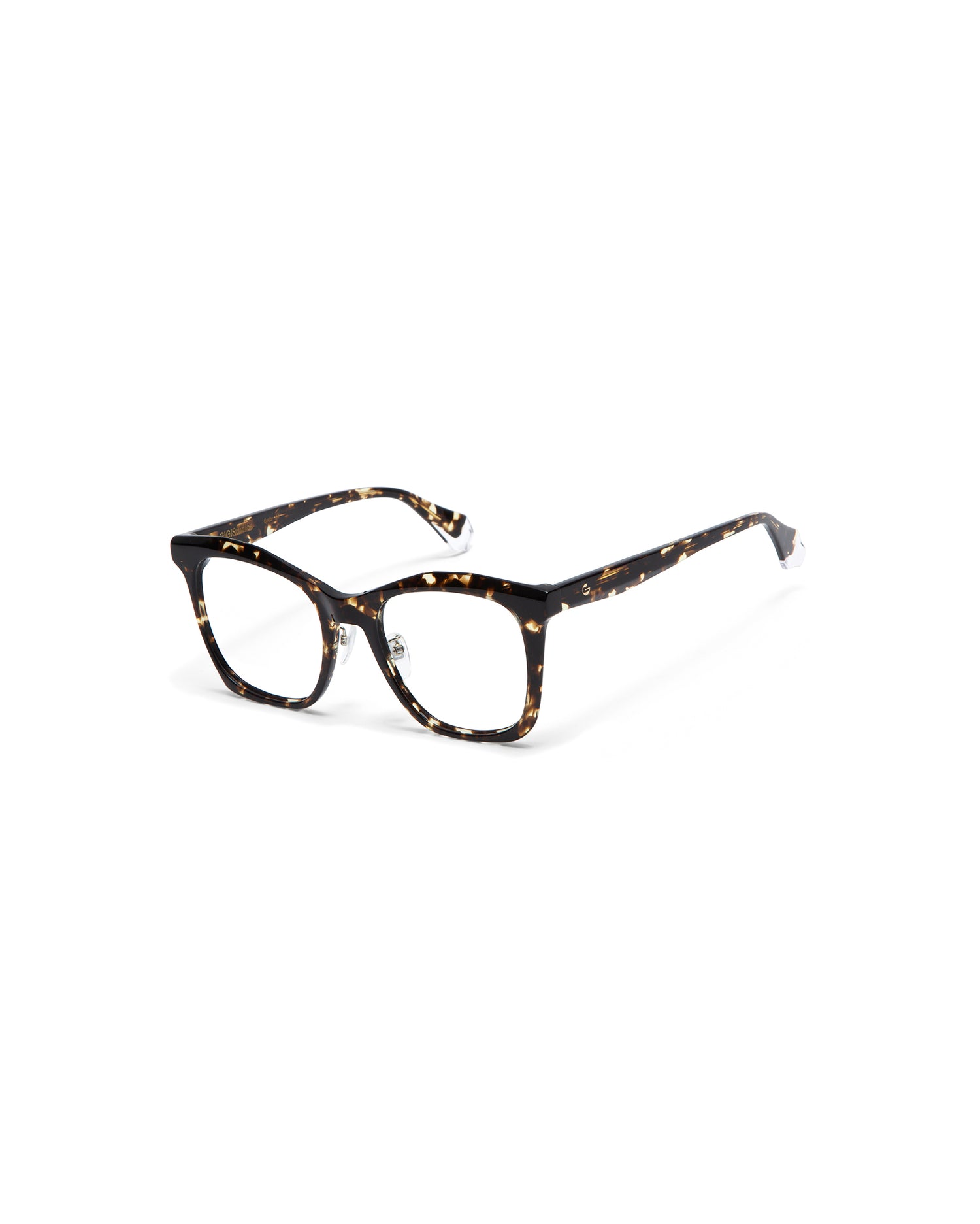 BERTHA: Cuadrada Acetato Havana optical glasses by GIGI STUDIOS 3409