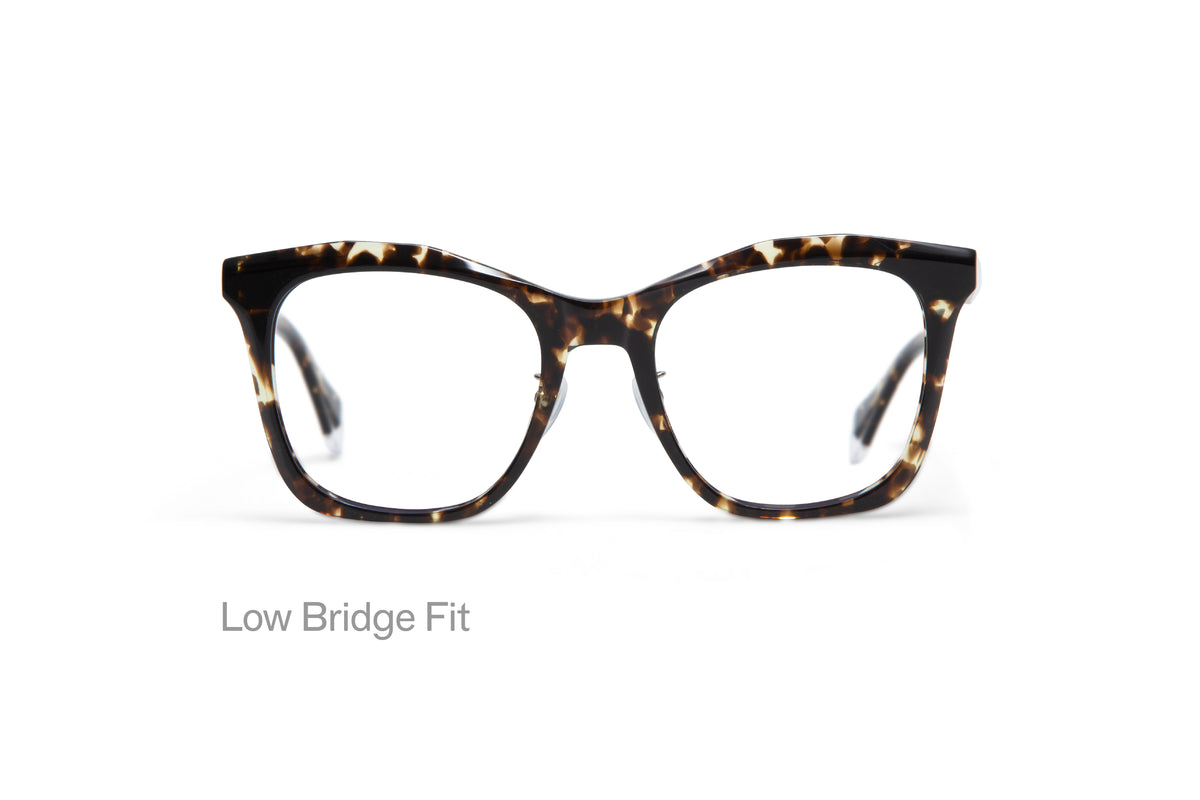 BERTHA: Cuadrada Acetato Havana optical glasses by GIGI STUDIOS 3410