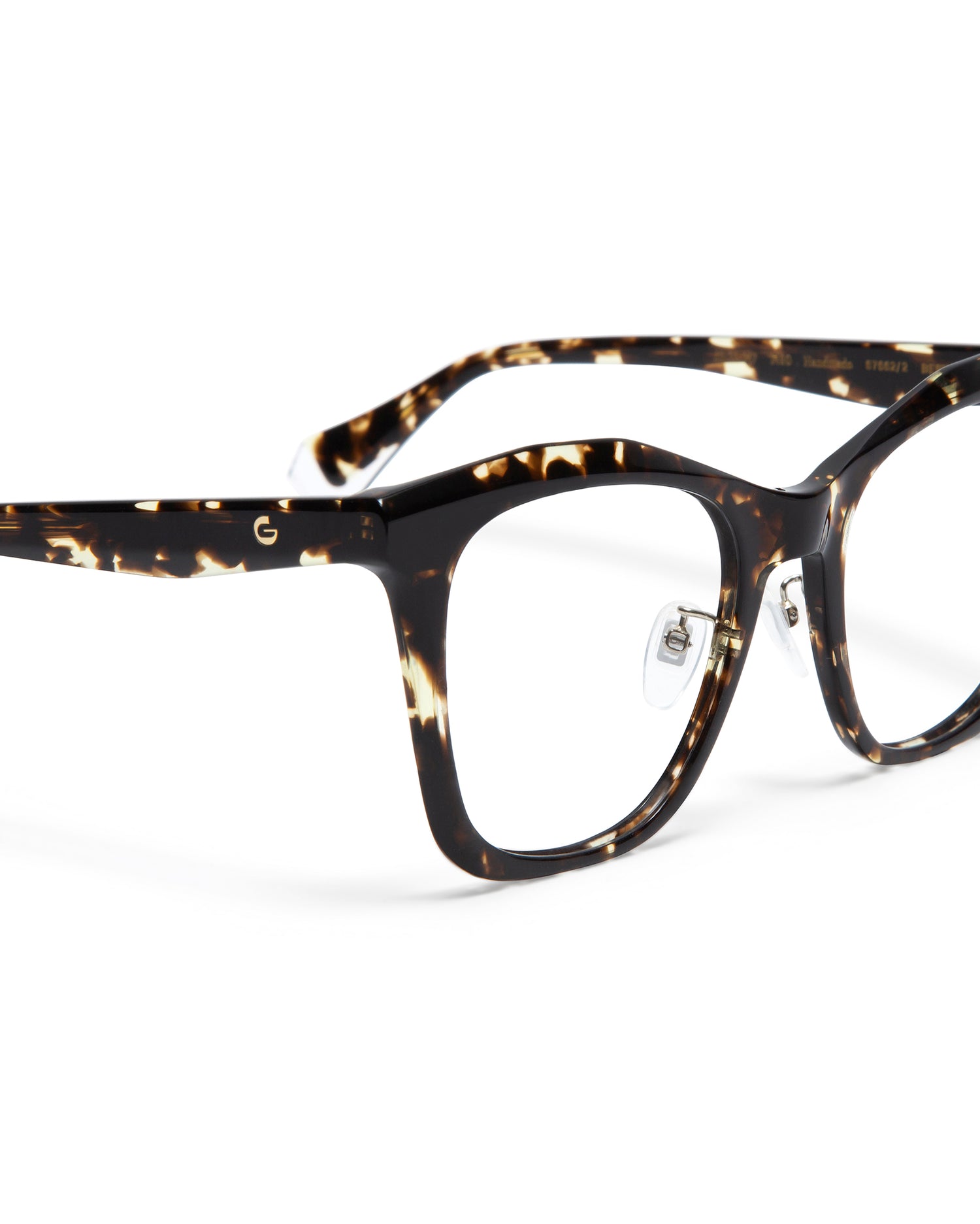 BERTHA: Cuadrada Acetato Havana optical glasses by GIGI STUDIOS 3411