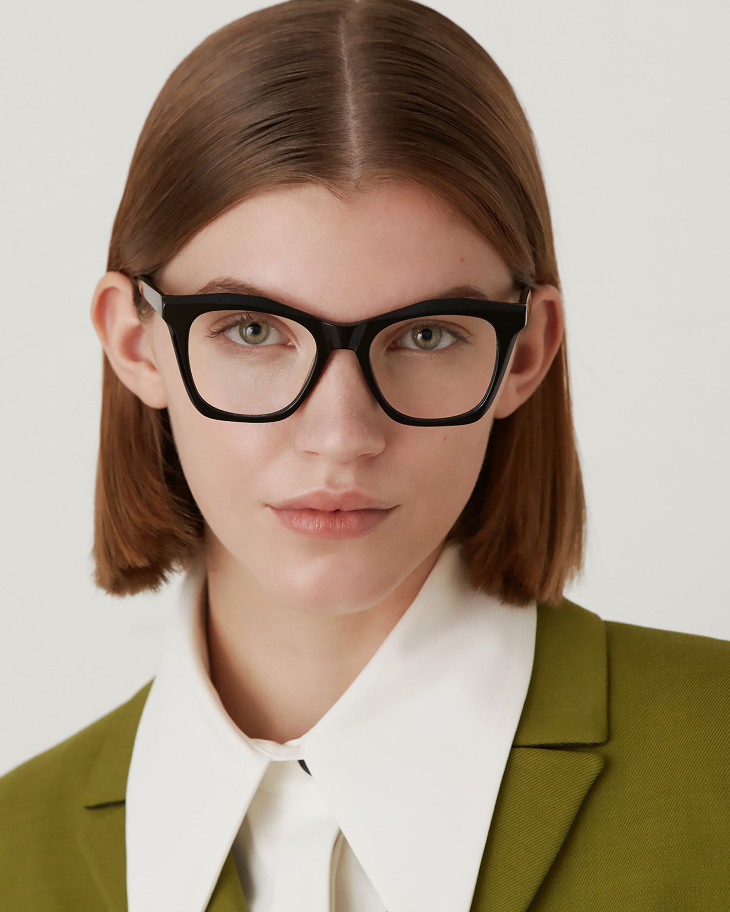 BERTHA: Cuadrada Acetato Noir optical glasses by GIGI STUDIOS 3420