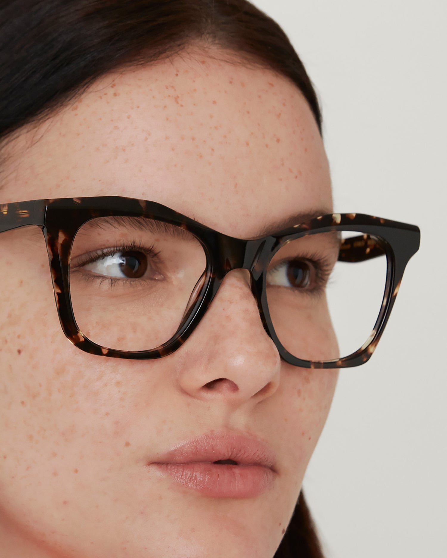 BERTHA: Cuadrada Acetato Havana optical glasses by GIGI STUDIOS 3425