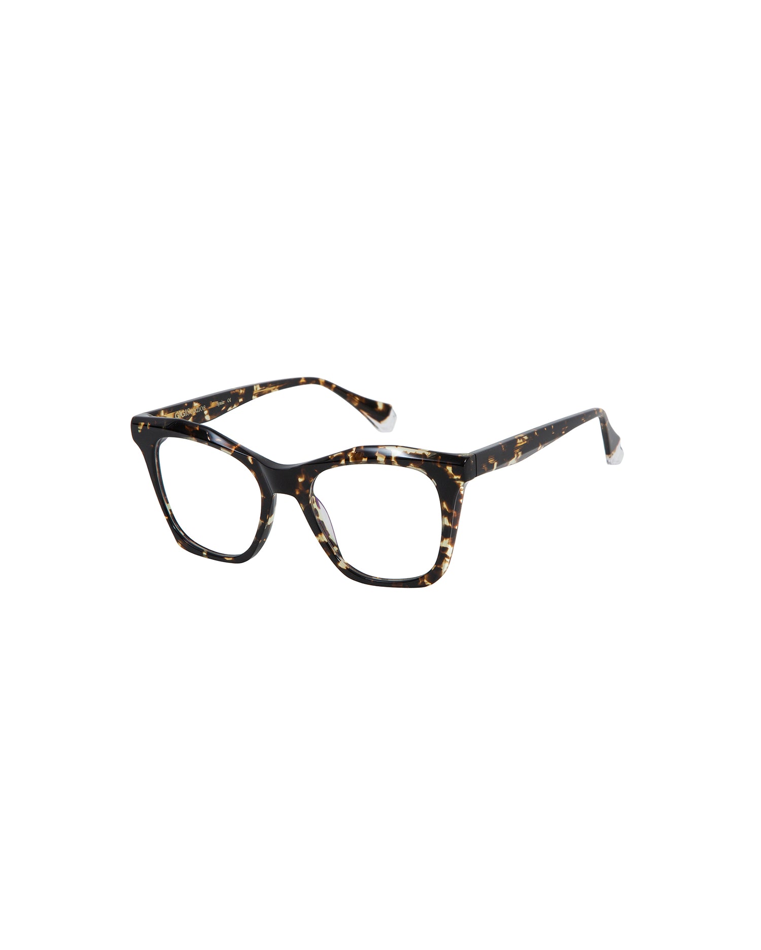 BERTHA: Cuadrada Acetato Havana optical glasses by GIGI STUDIOS 3426