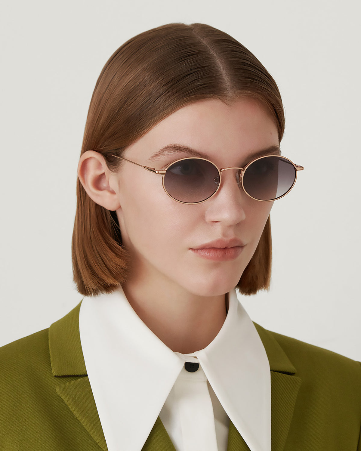 FILIPPA: Redondas Metal Rosa sunglasses by GIGI STUDIOS 4514
