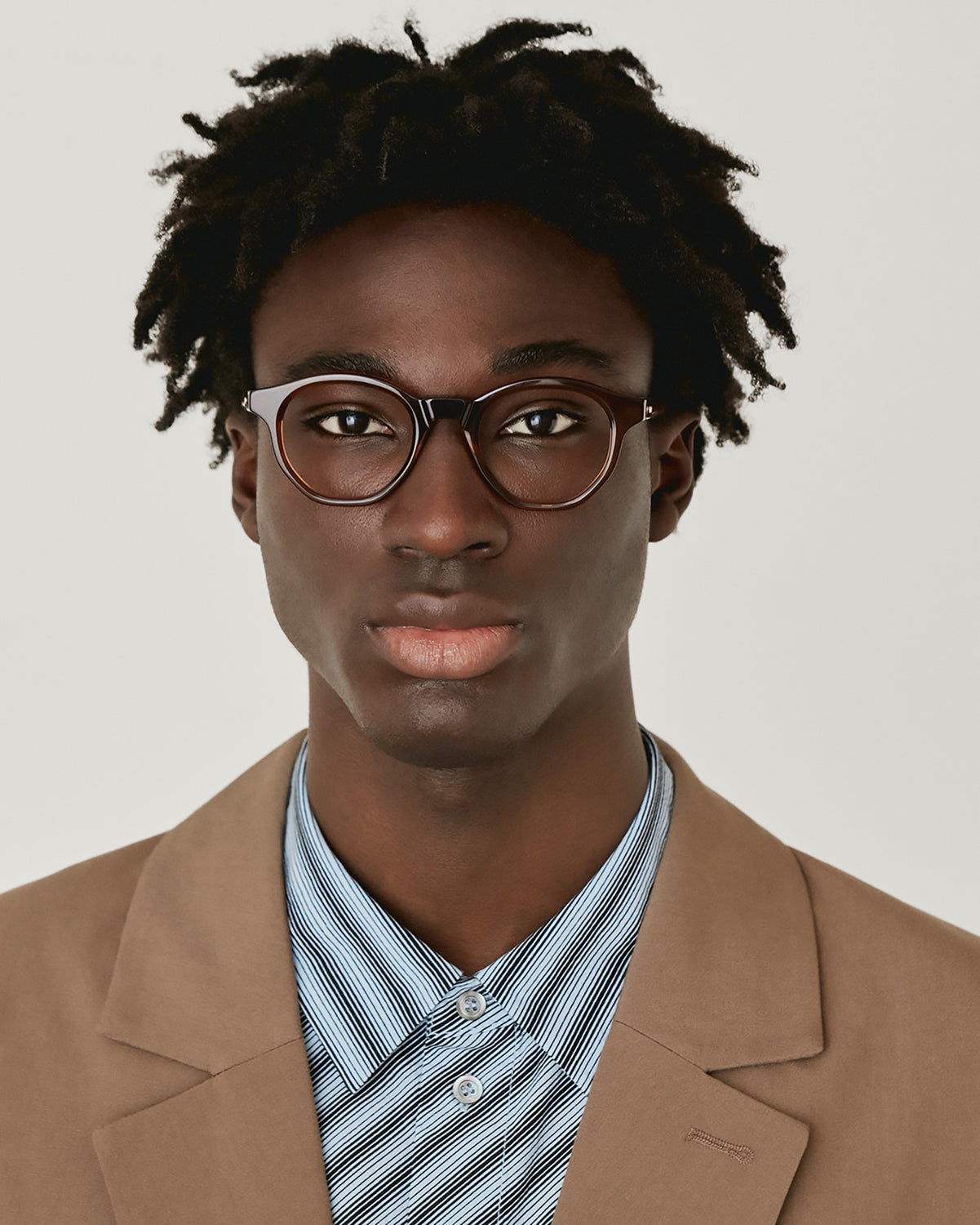 COPERNICO: Redondas Acetato Marrón optical glasses by GIGI STUDIOS 4550