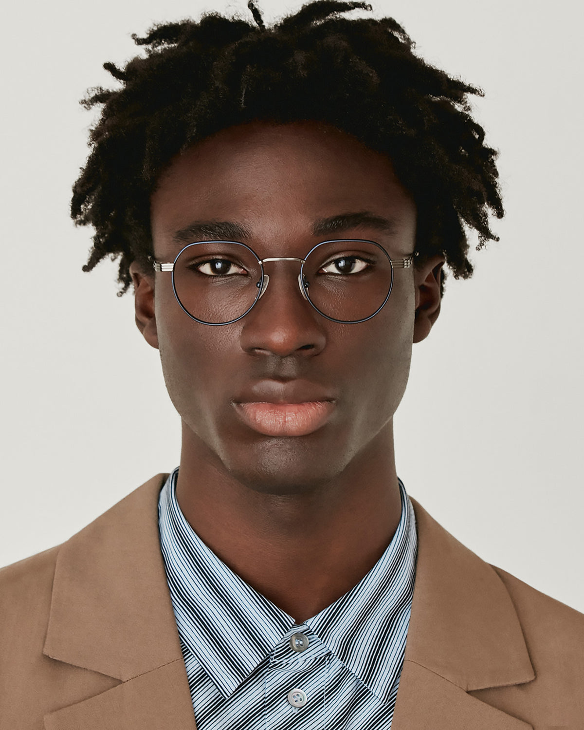 BERNINI: Redondas Titanio-Acetato Grigio optical glasses by GIGI STUDIOS 4622