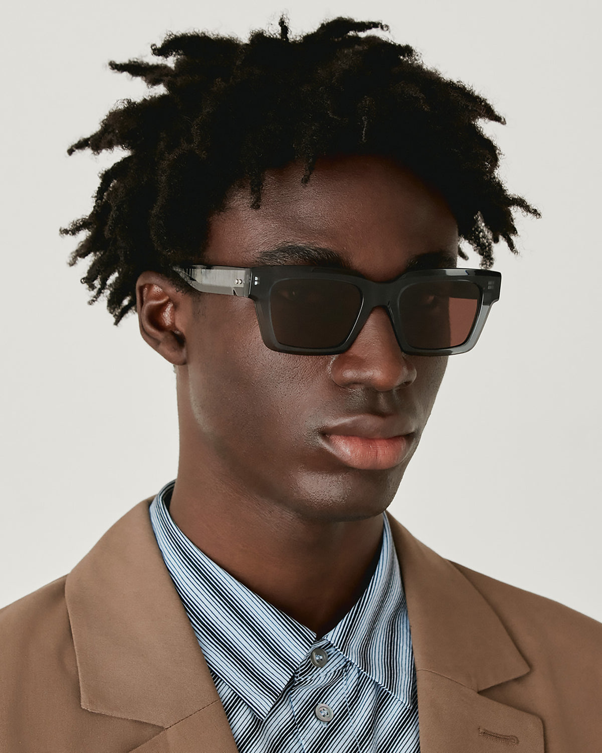 CARAVAGGIO: Cuadrada Acetato Azul sunglasses by GIGI STUDIOS 4644
