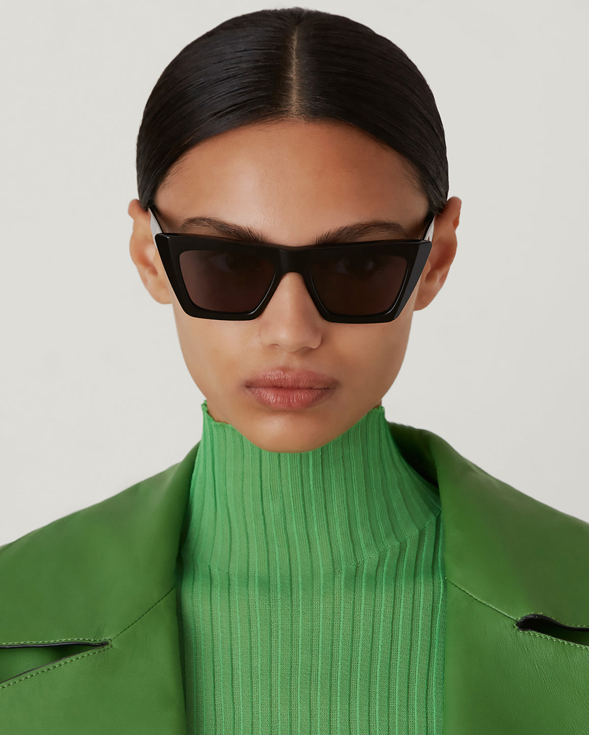 ANE: Cat Eye Acetato Noir sunglasses by GIGI STUDIOS 4715
