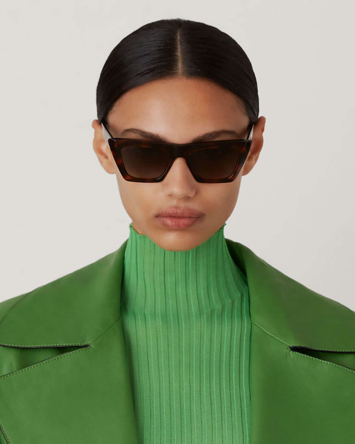 ANE: Cat Eye Acetato Havana sunglasses by GIGI STUDIOS 4719
