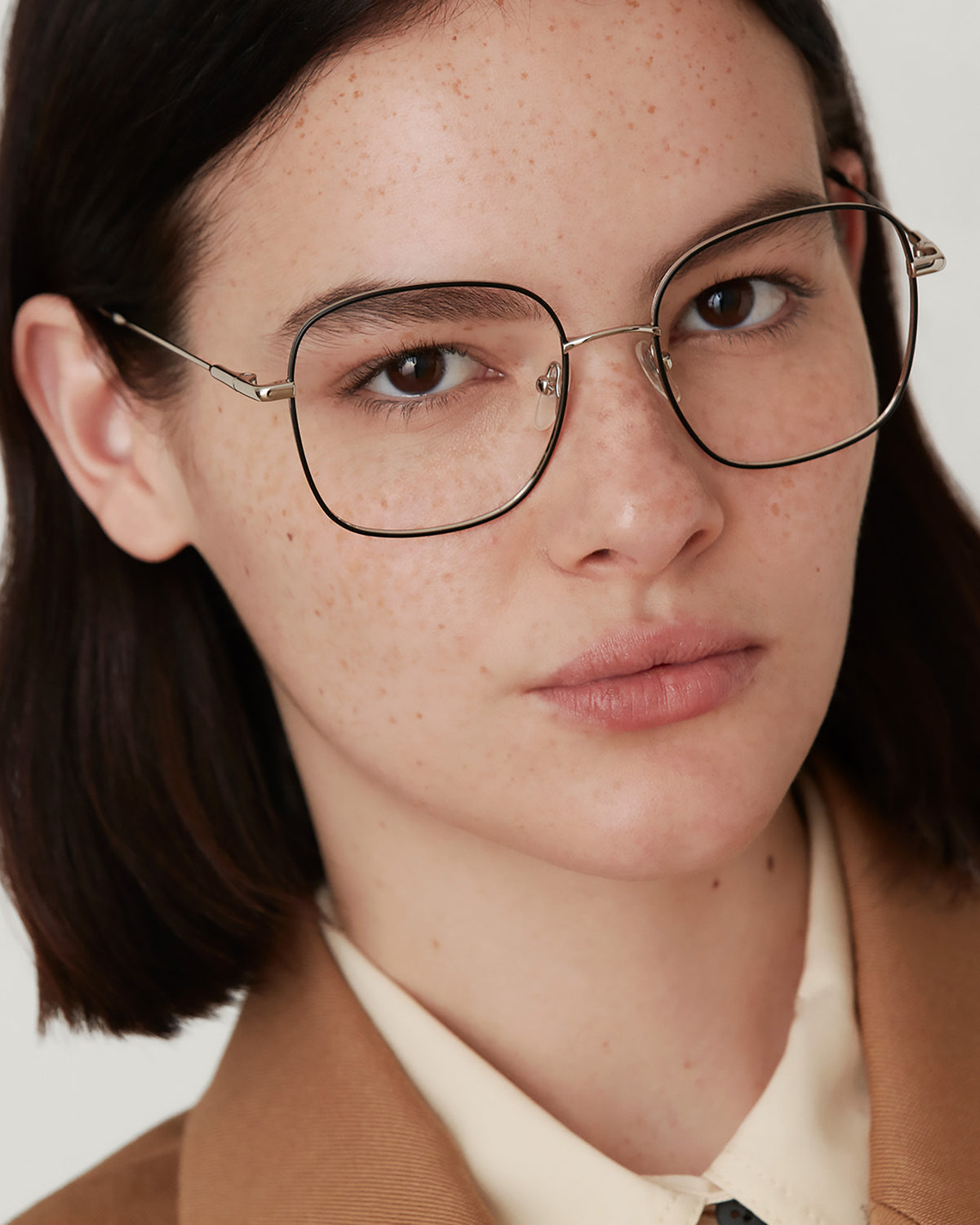 BROOKLYN: Cuadrada Metal Noir optical glasses by GIGI STUDIOS 4764