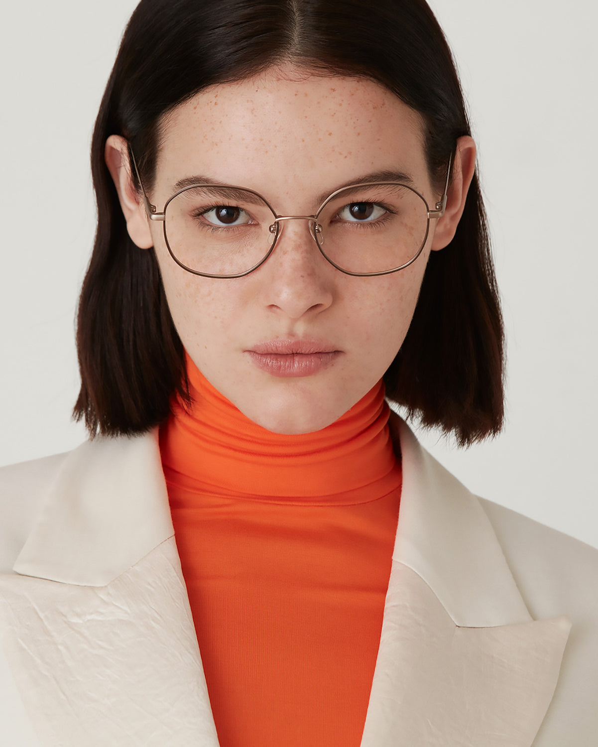 NICE: Redondas Metal Marrón optical glasses by GIGI STUDIOS 4772