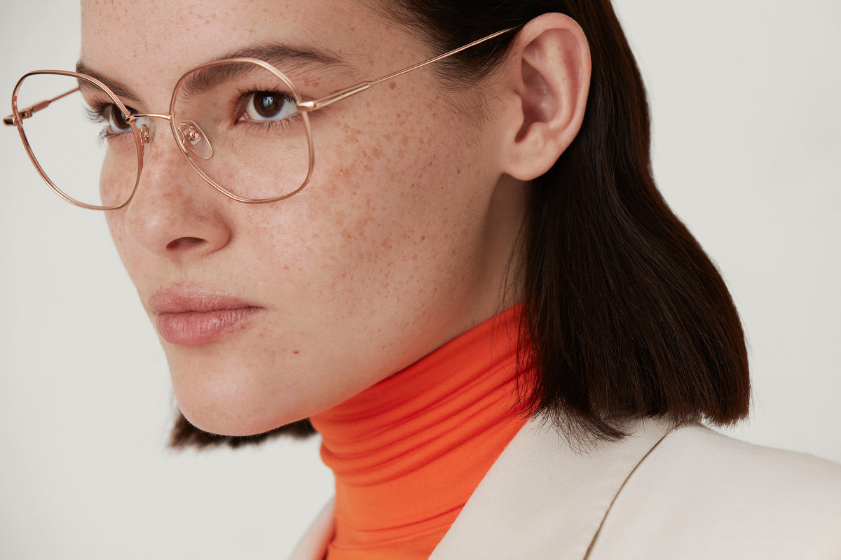 NICE: Redondas Metal Rosa optical glasses by GIGI STUDIOS 4784