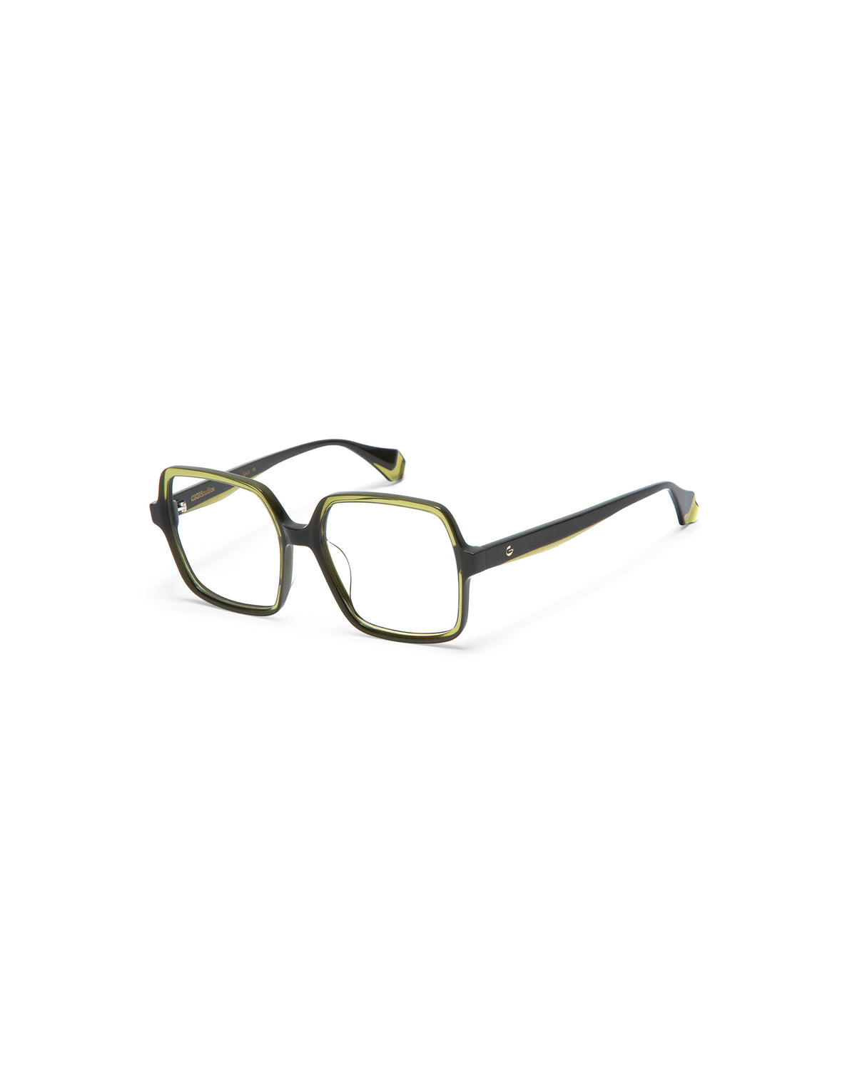 VIVID: Cuadrada Acetato Verde optical glasses by GIGI STUDIOS 5043